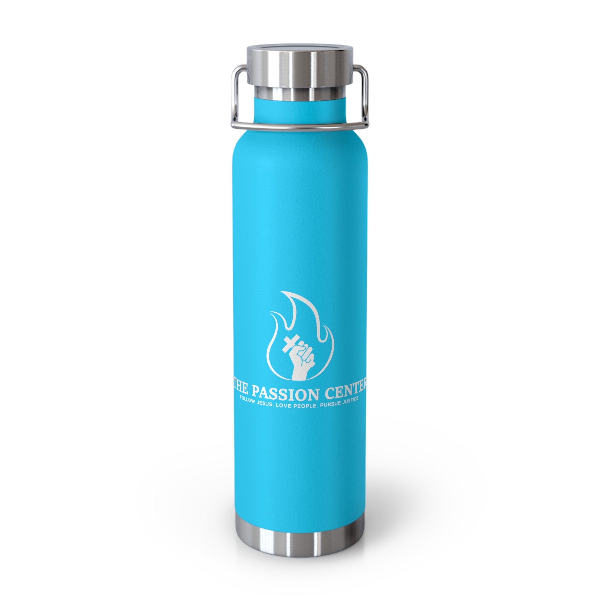22oz Insulated Water Bottle — The Passion Center Eco Logo