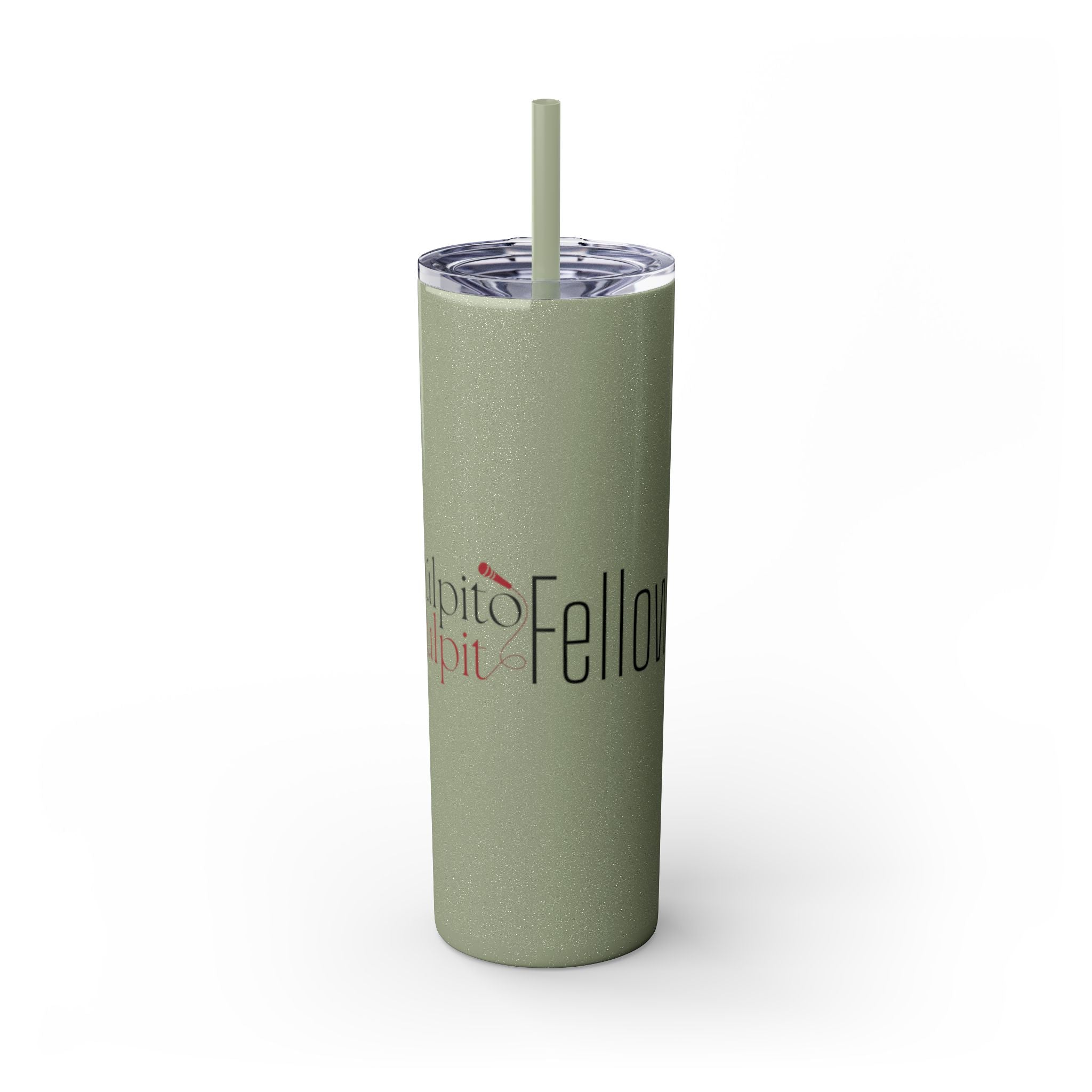 Skinny Tumbler - Púlpito Fellows Eco Logo 20oz Straw Cup