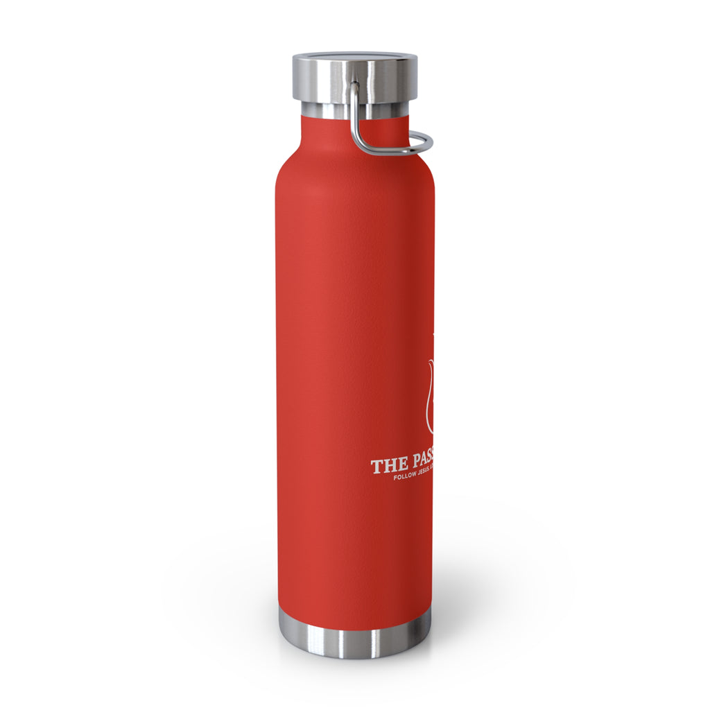 22oz Insulated Water Bottle — The Passion Center Eco Logo