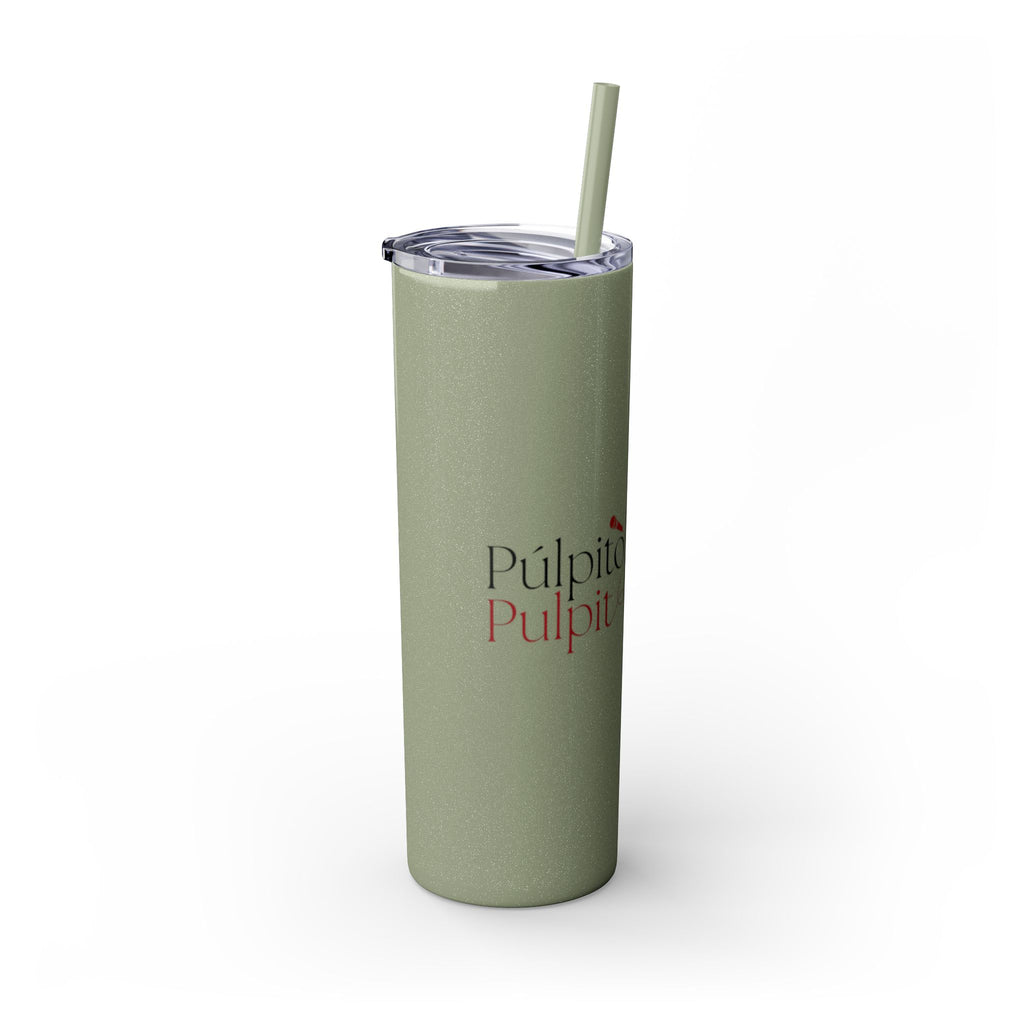 Skinny Tumbler - Púlpito Fellows Eco Logo 20oz Straw Cup