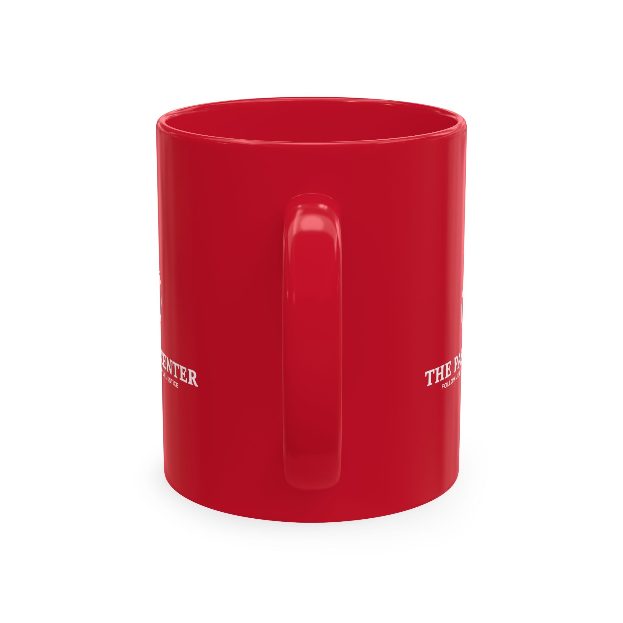 Ceramic Mug — "The Passion Center" Eco Coffee Cup