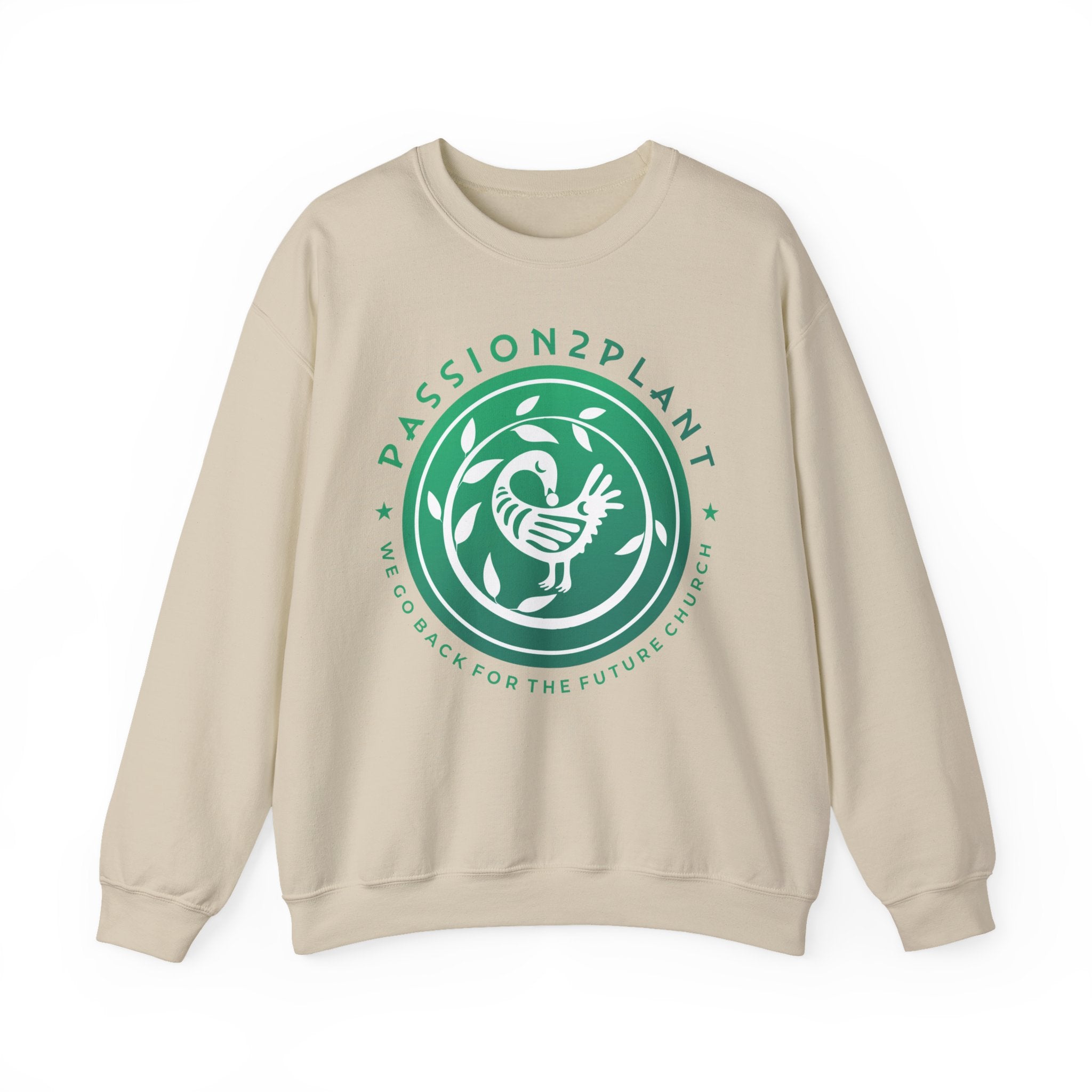 Passion2Planet Eco Logo Crewneck Sweatshirt