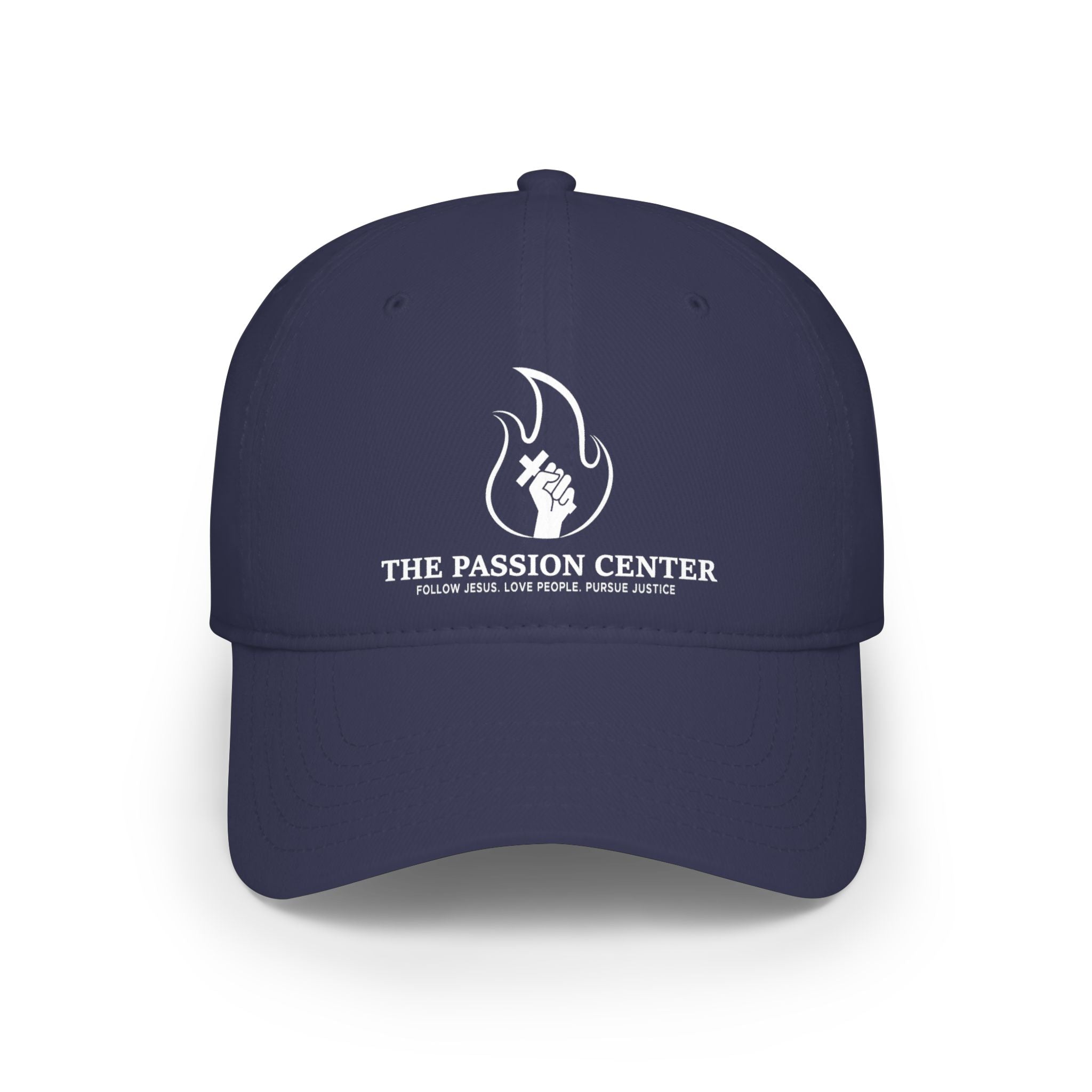 Passion Center Embroidered Low-Profile Baseball Cap