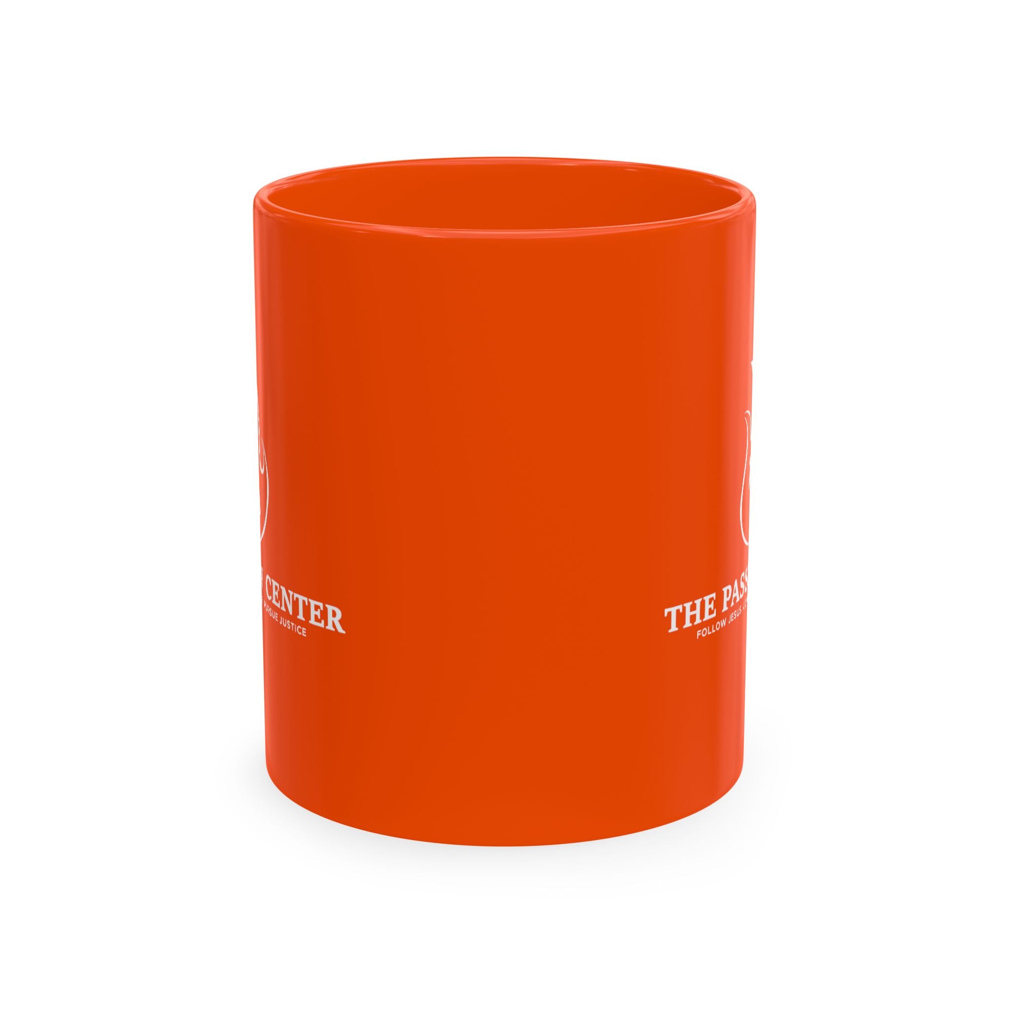 Ceramic Mug — "The Passion Center" Eco Coffee Cup