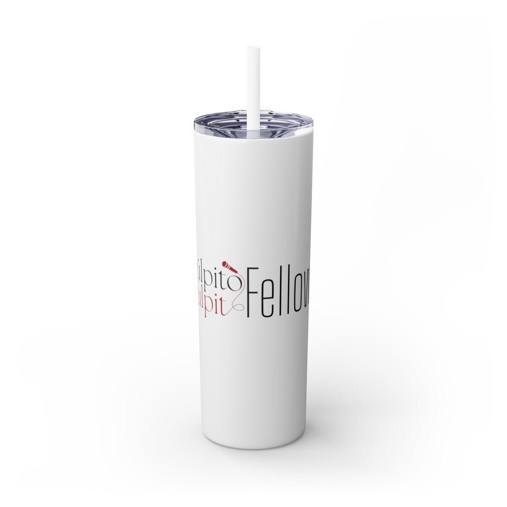 Skinny Tumbler - Púlpito Fellows Eco Logo 20oz Straw Cup