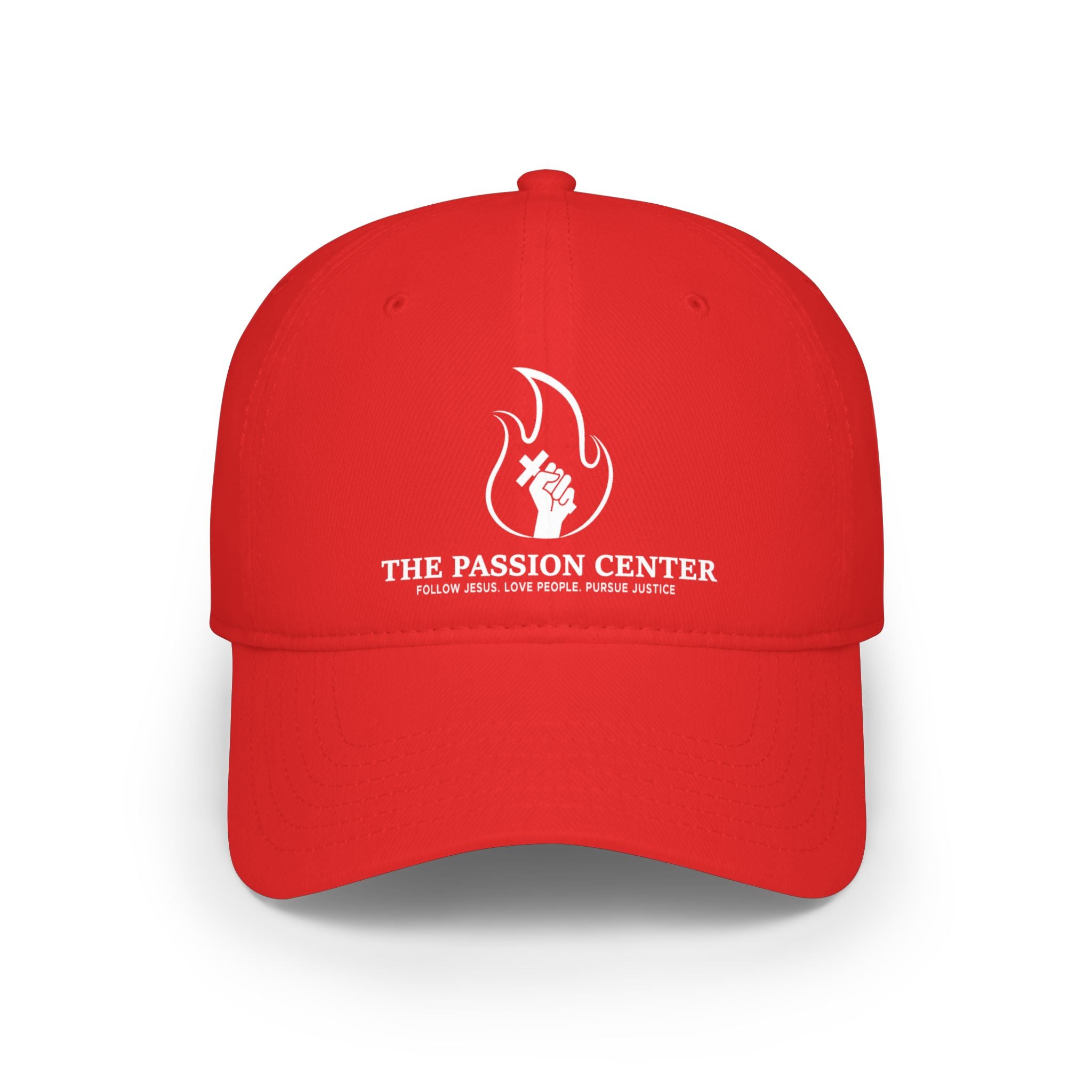 Passion Center Embroidered Low-Profile Baseball Cap