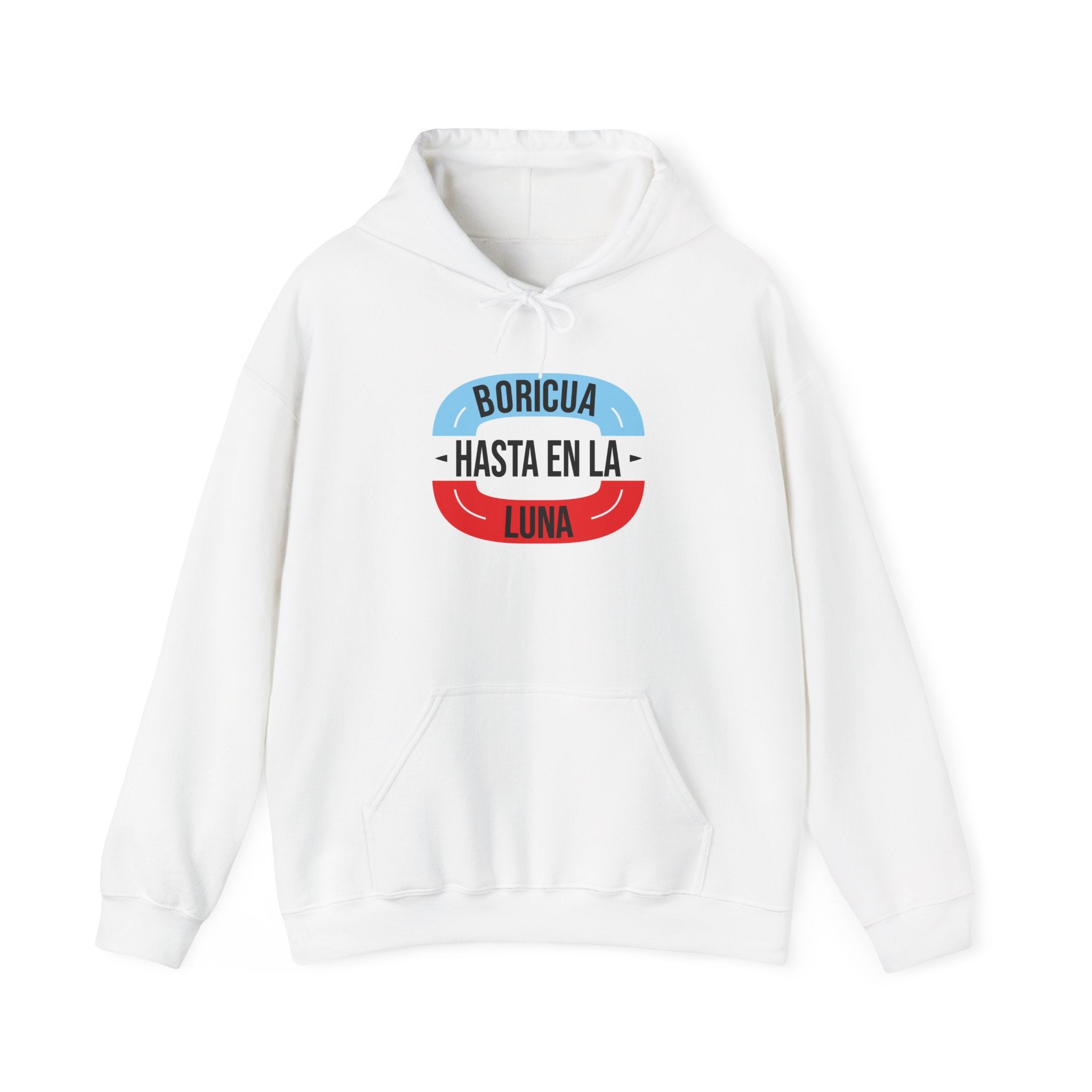 Boricua Hasta En La Luna Hoodie — Botanical Plant Lover Pullover