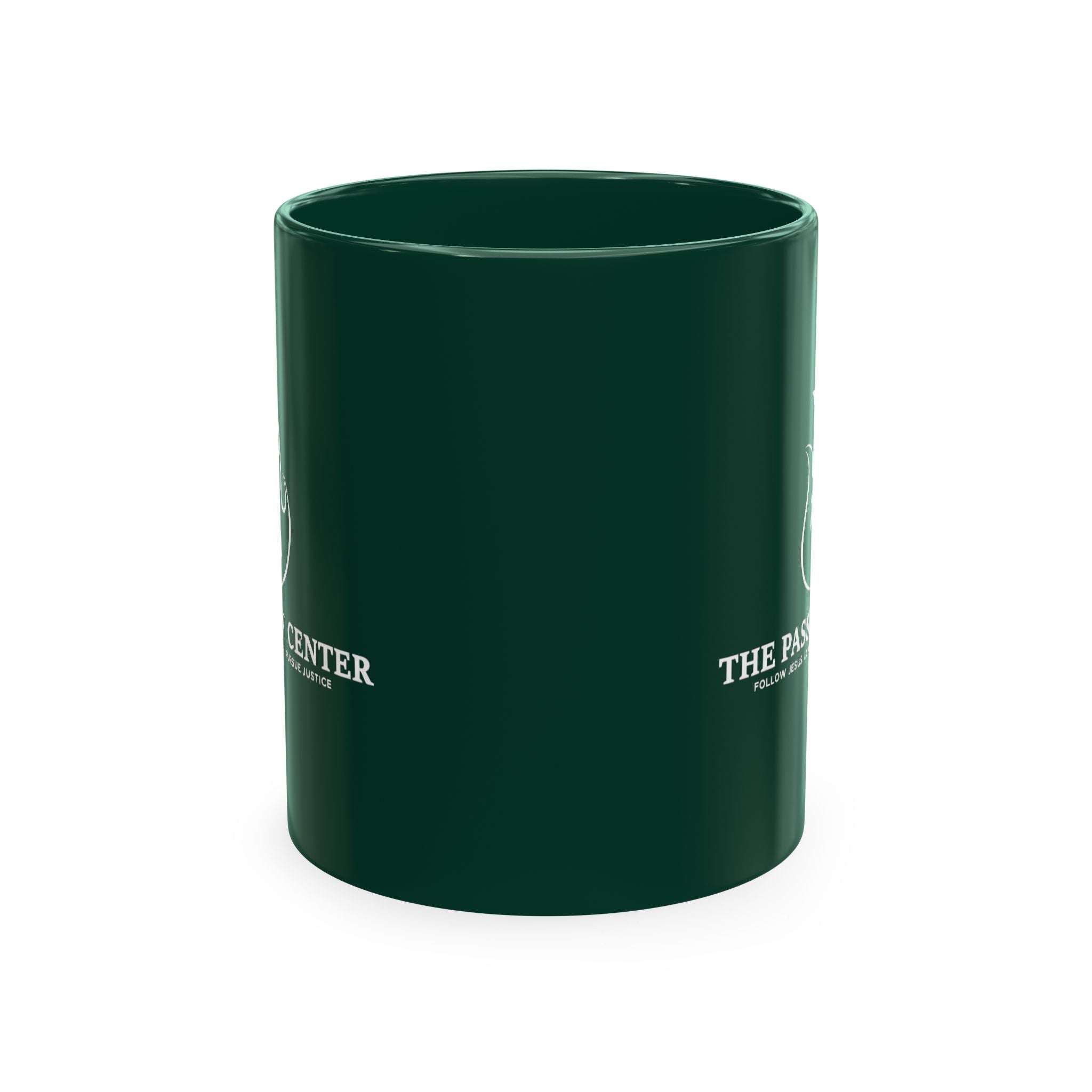 Ceramic Mug — "The Passion Center" Eco Coffee Cup