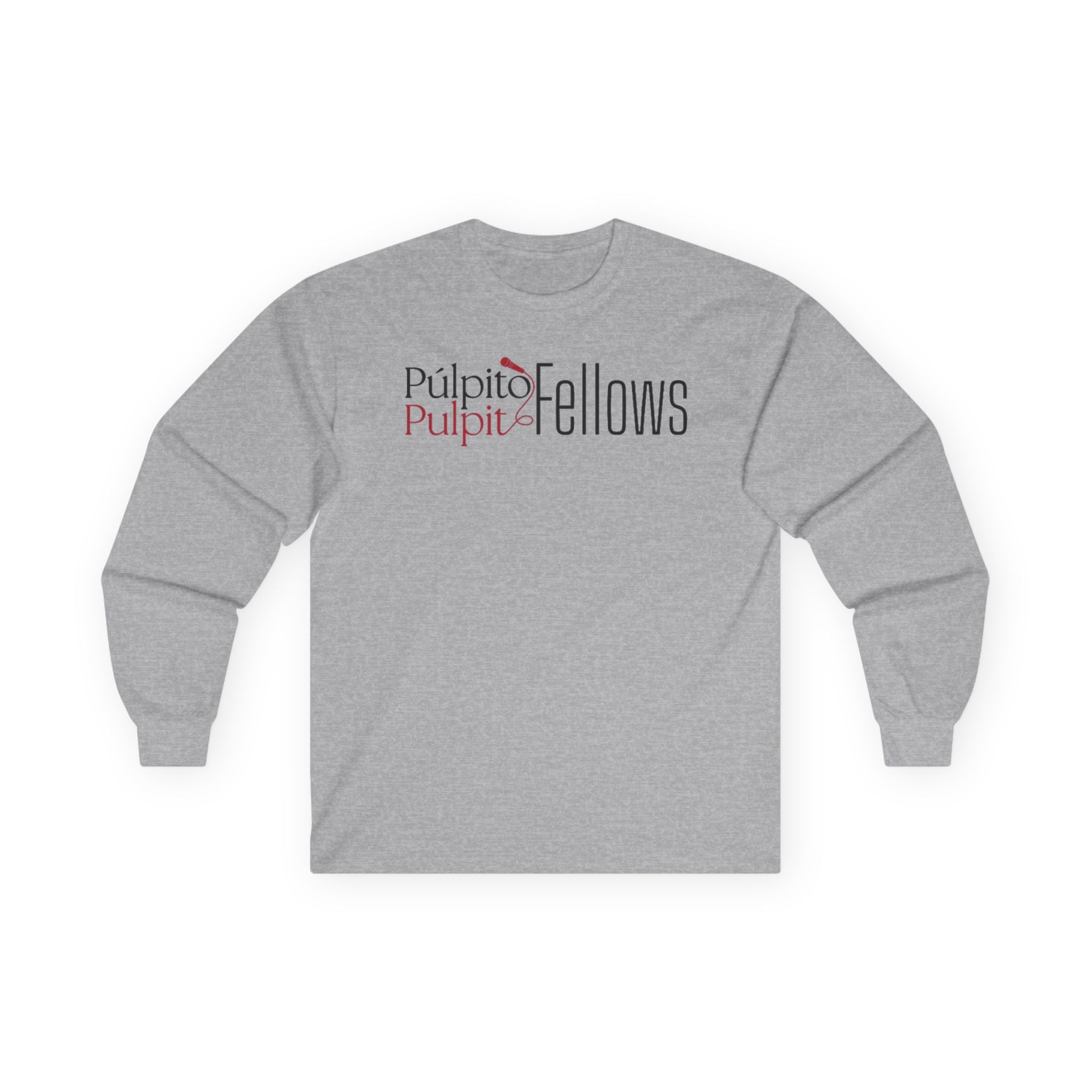 Pulpito Fellows Long Sleeve Tee — Minimalist Church Group Shirt