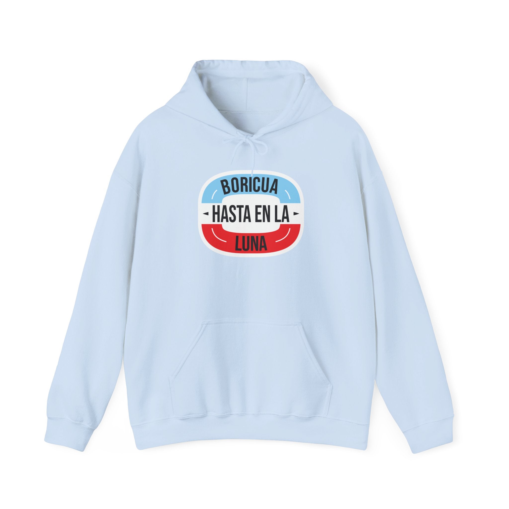 Boricua Hasta En La Luna Hoodie — Botanical Plant Lover Pullover