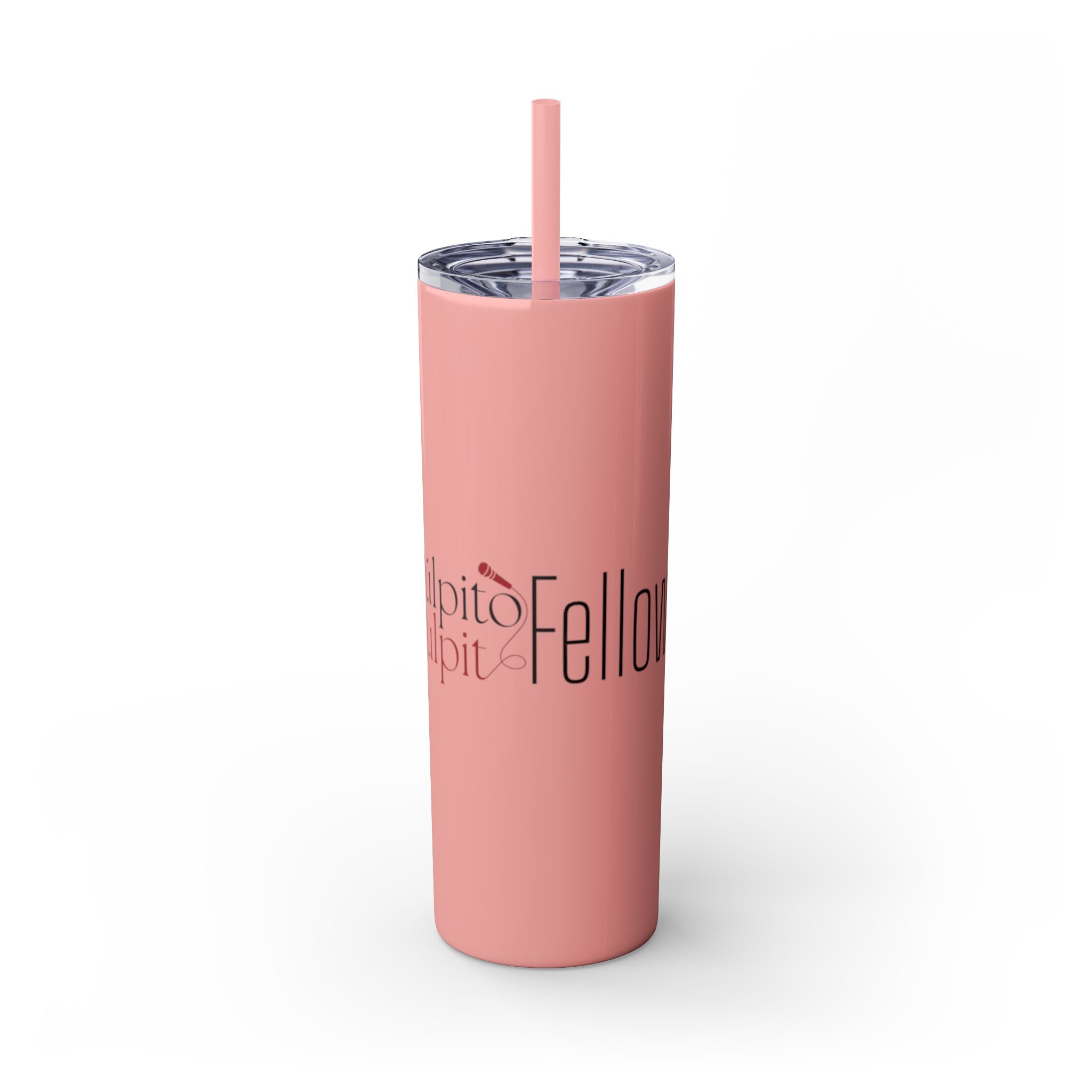 Skinny Tumbler - Púlpito Fellows Eco Logo 20oz Straw Cup