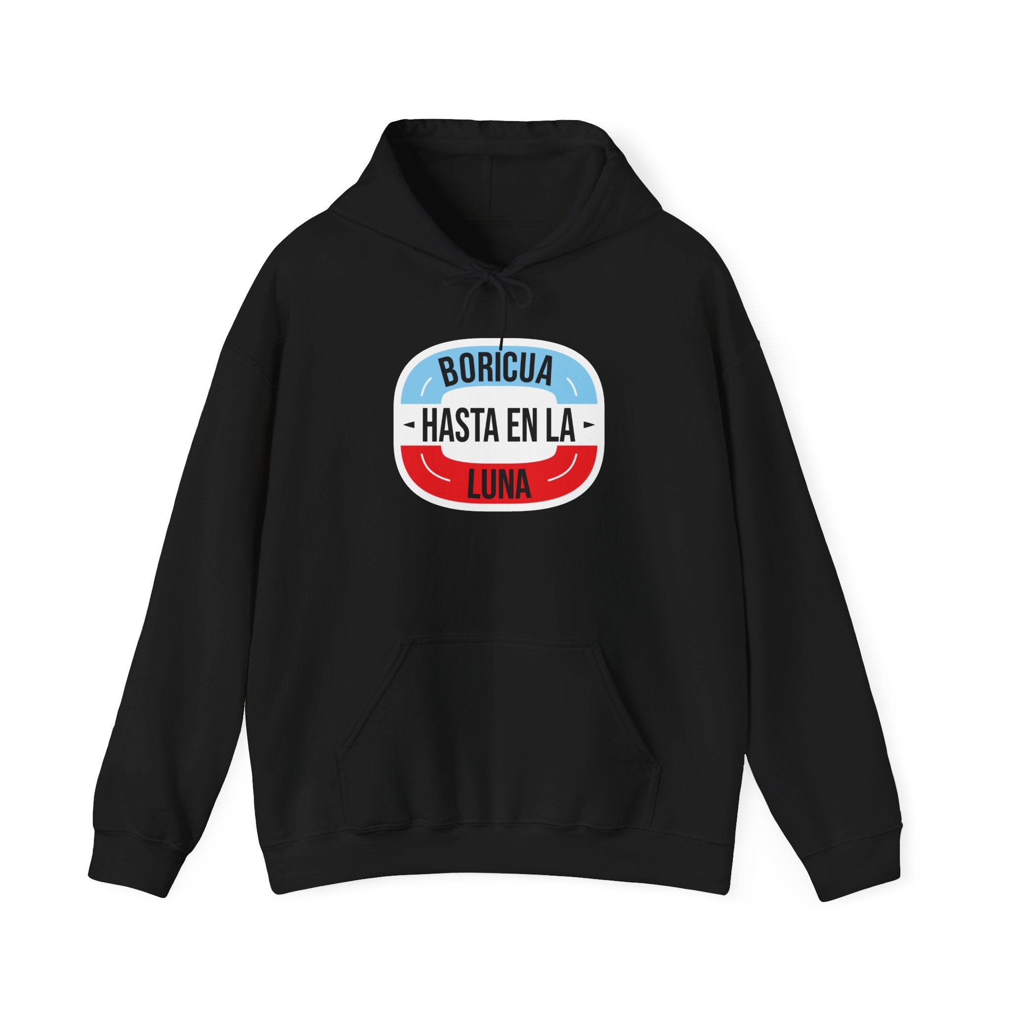 Boricua Hasta En La Luna Hoodie — Botanical Plant Lover Pullover