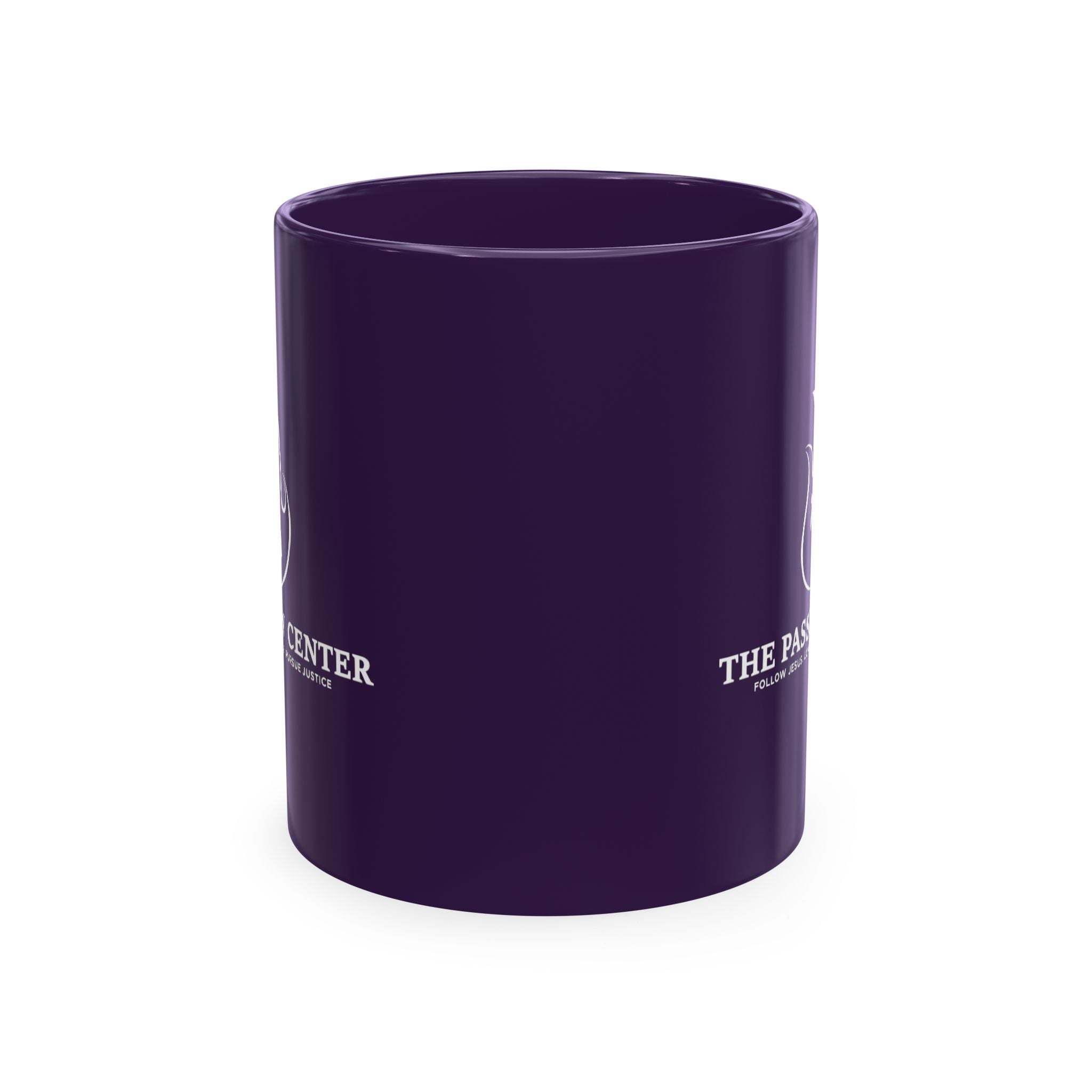 Ceramic Mug — "The Passion Center" Eco Coffee Cup