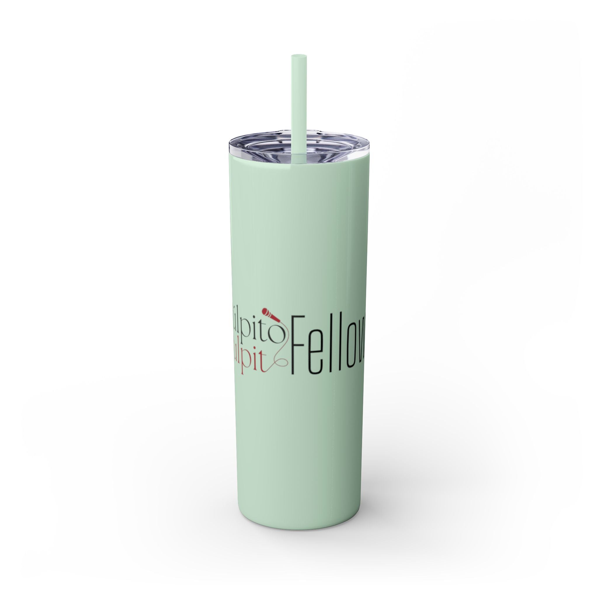 Skinny Tumbler - Púlpito Fellows Eco Logo 20oz Straw Cup