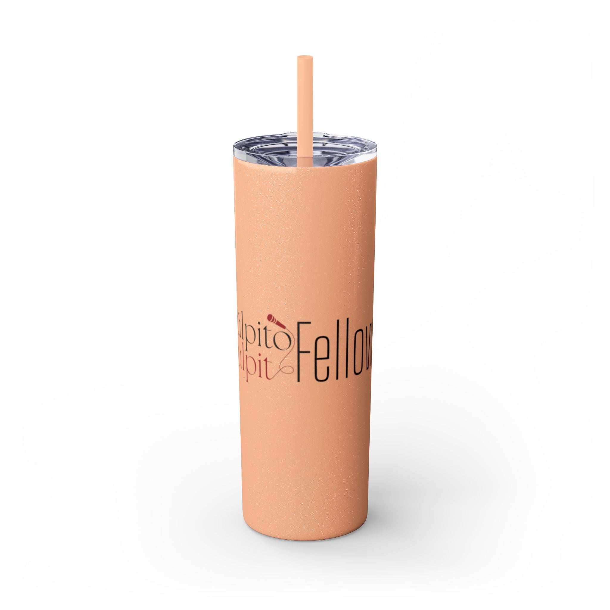 Skinny Tumbler - Púlpito Fellows Eco Logo 20oz Straw Cup
