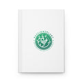 Passion2Plant Green Logo Hardcover Journal — Eco Garden Notebook