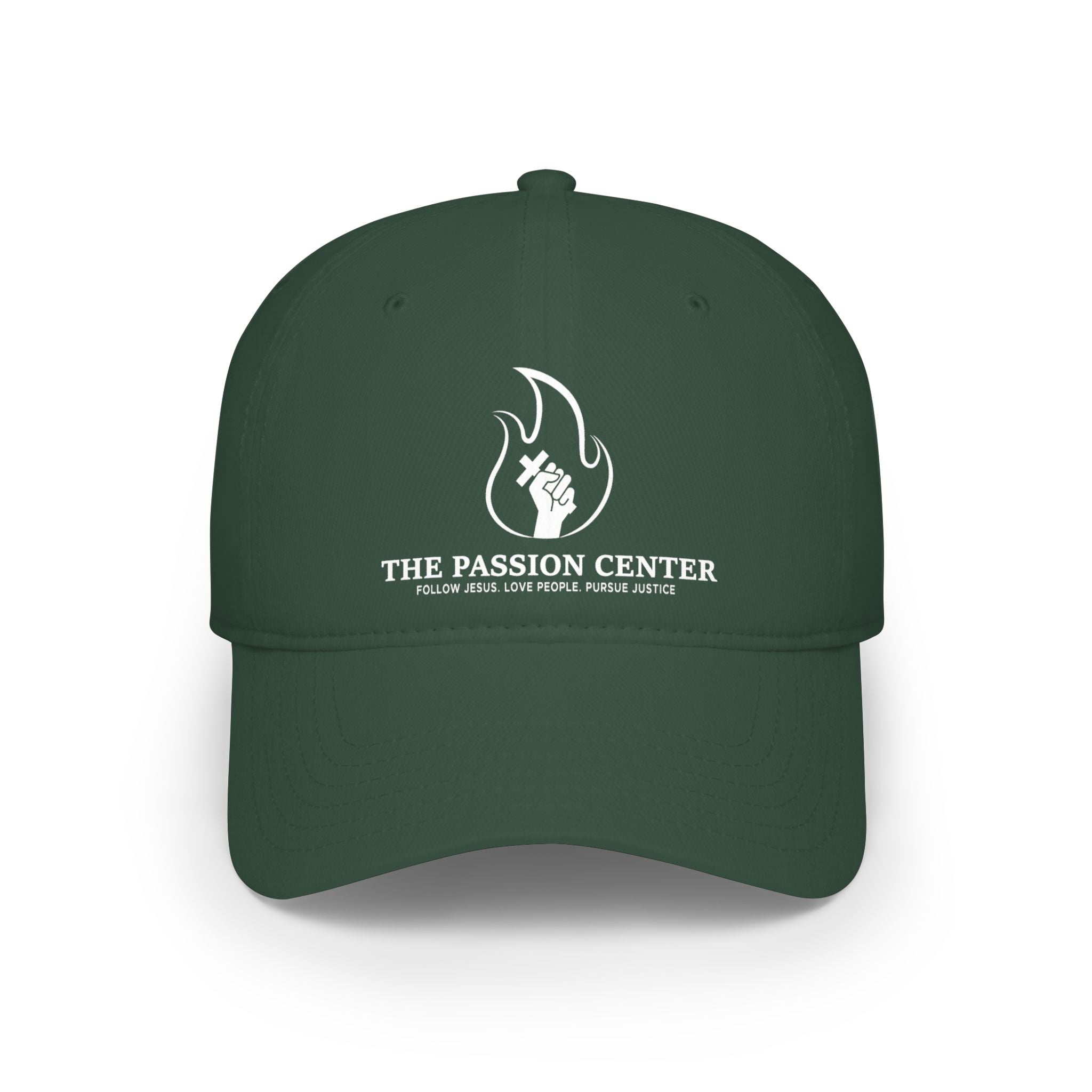 Passion Center Embroidered Low-Profile Baseball Cap
