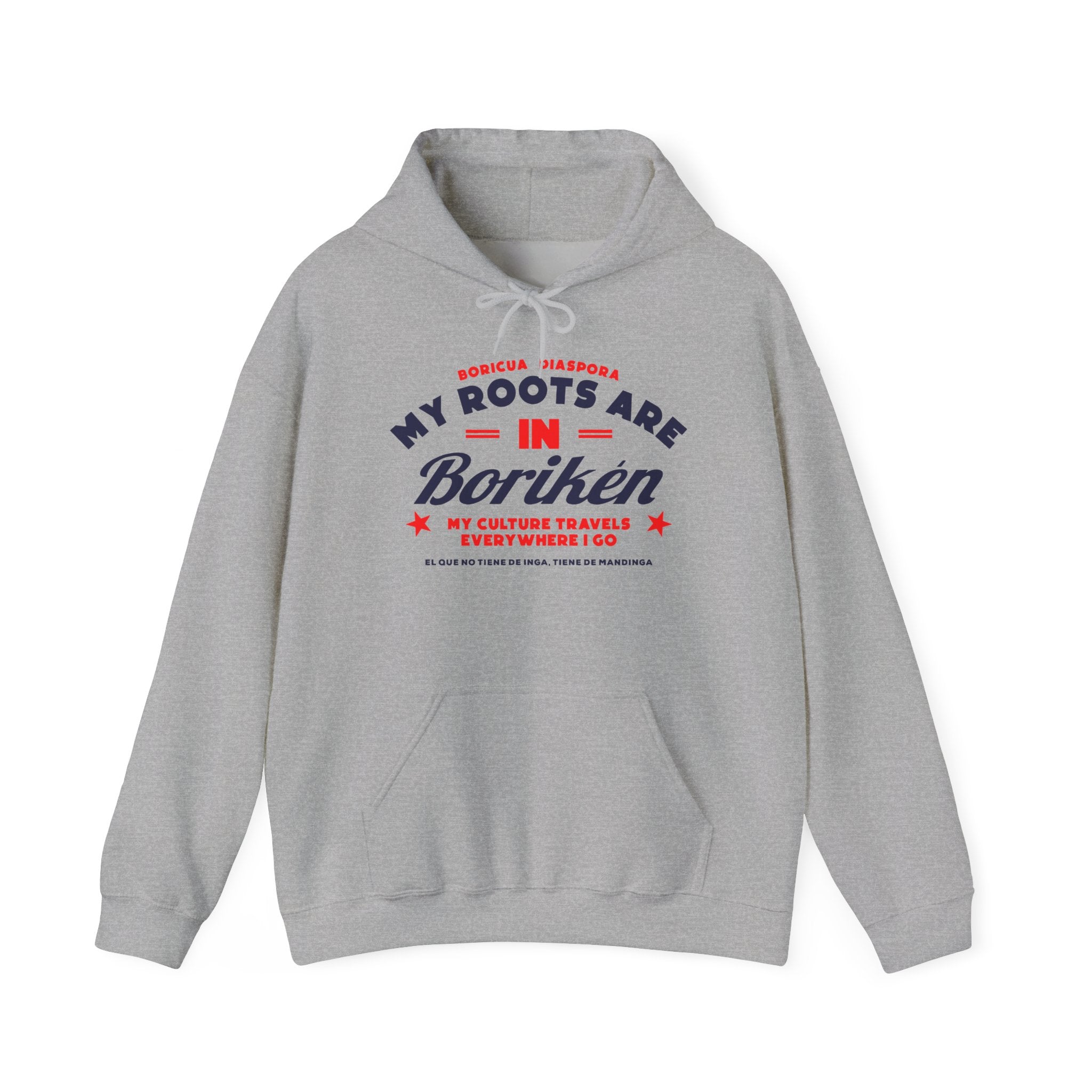 My Roots are in Boriken Hoodie — Botanical Plant Lover Pullover