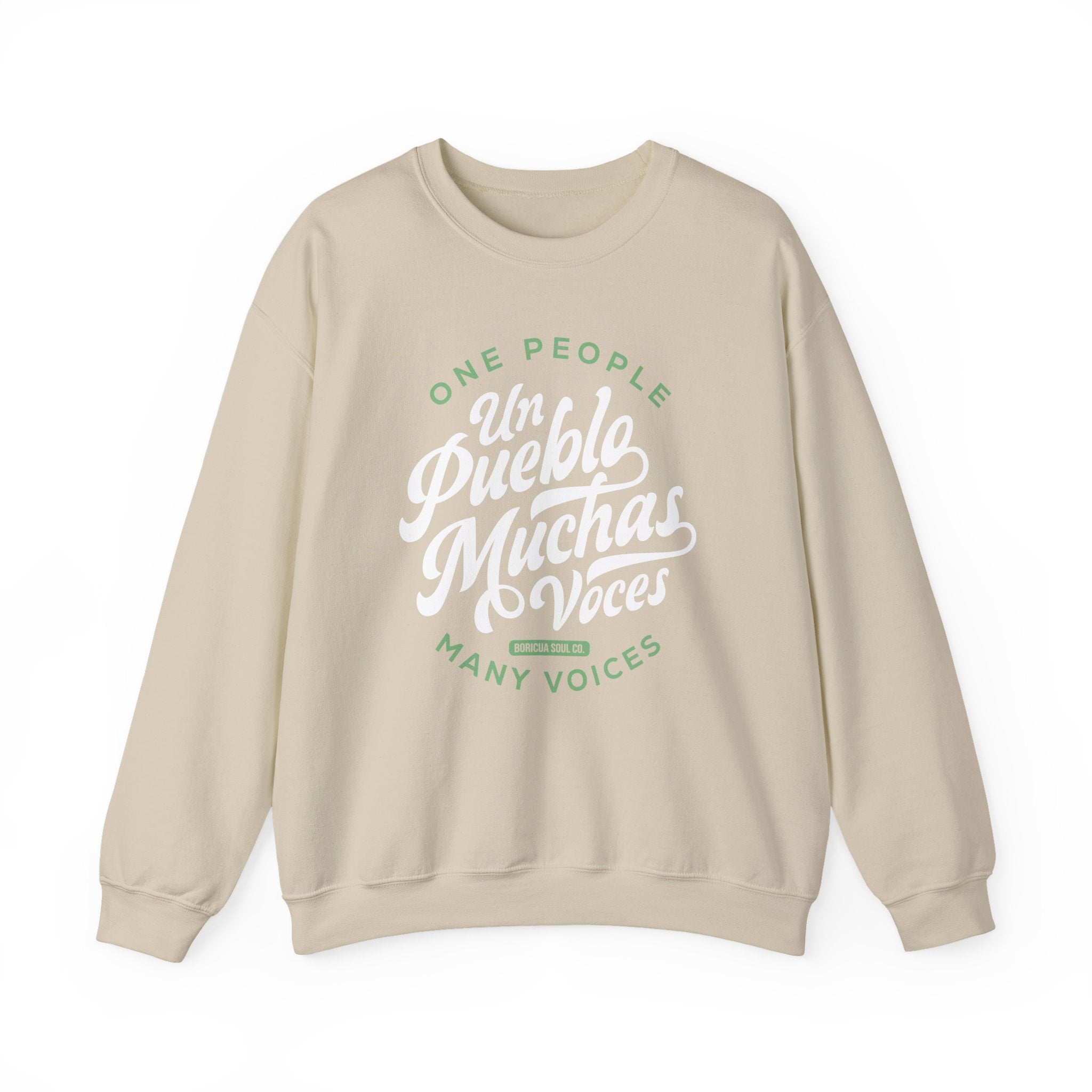 One People Many Voice Crewneck Sweatshirt