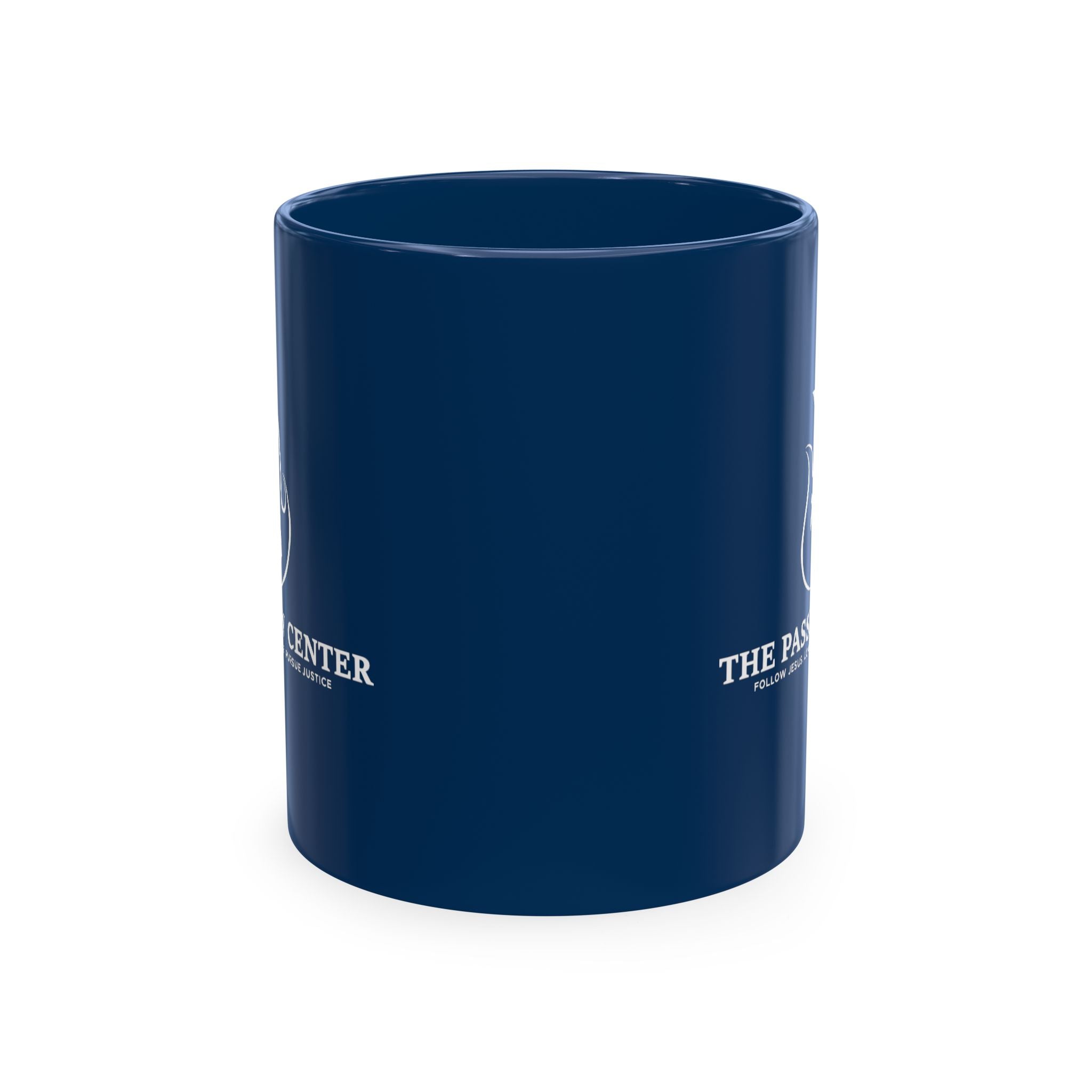 Ceramic Mug — "The Passion Center" Eco Coffee Cup