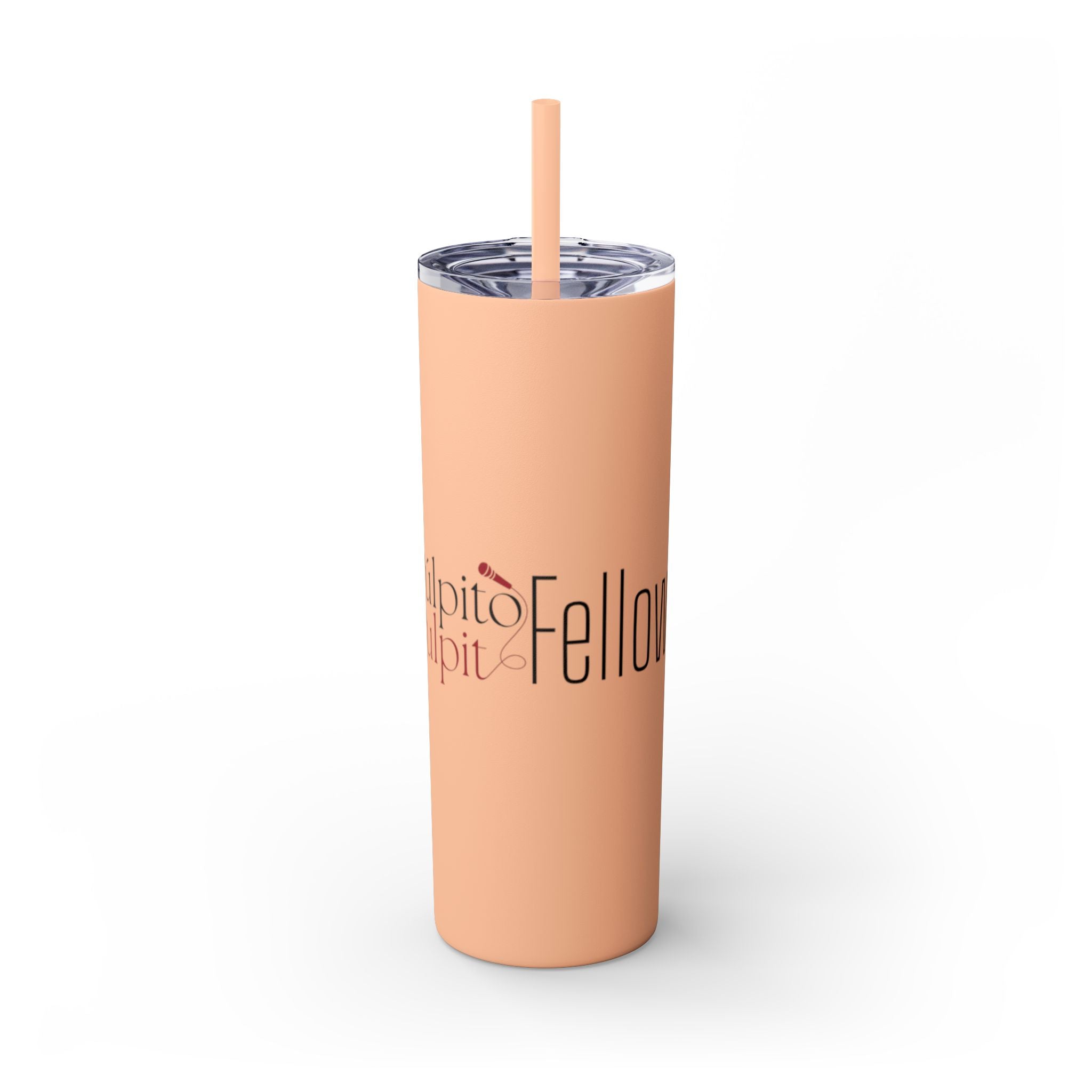 Skinny Tumbler - Púlpito Fellows Eco Logo 20oz Straw Cup