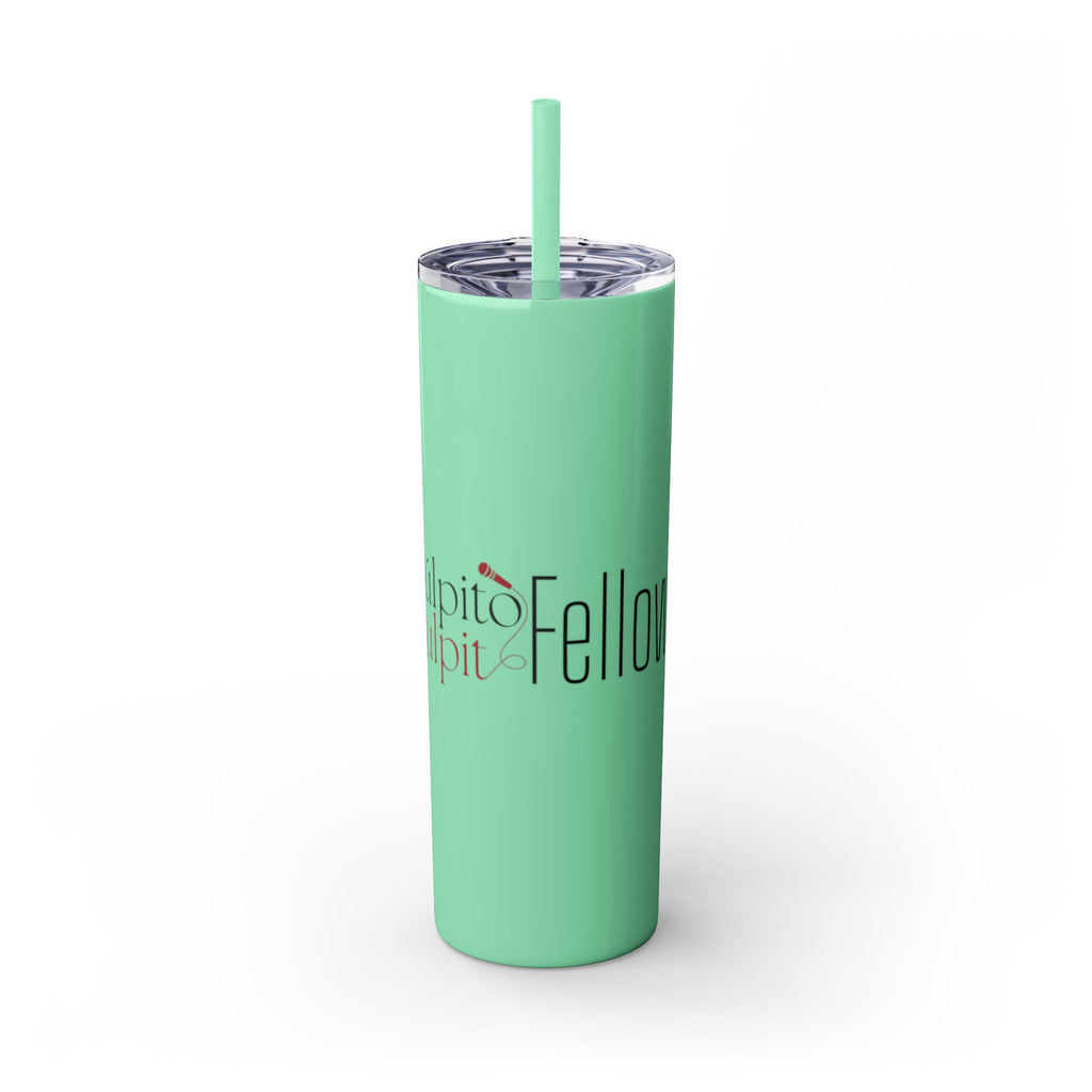 Skinny Tumbler - Púlpito Fellows Eco Logo 20oz Straw Cup