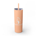 Copy of Skinny Tumbler - Passion2Plant Green Eco Logo 20oz Straw Cup