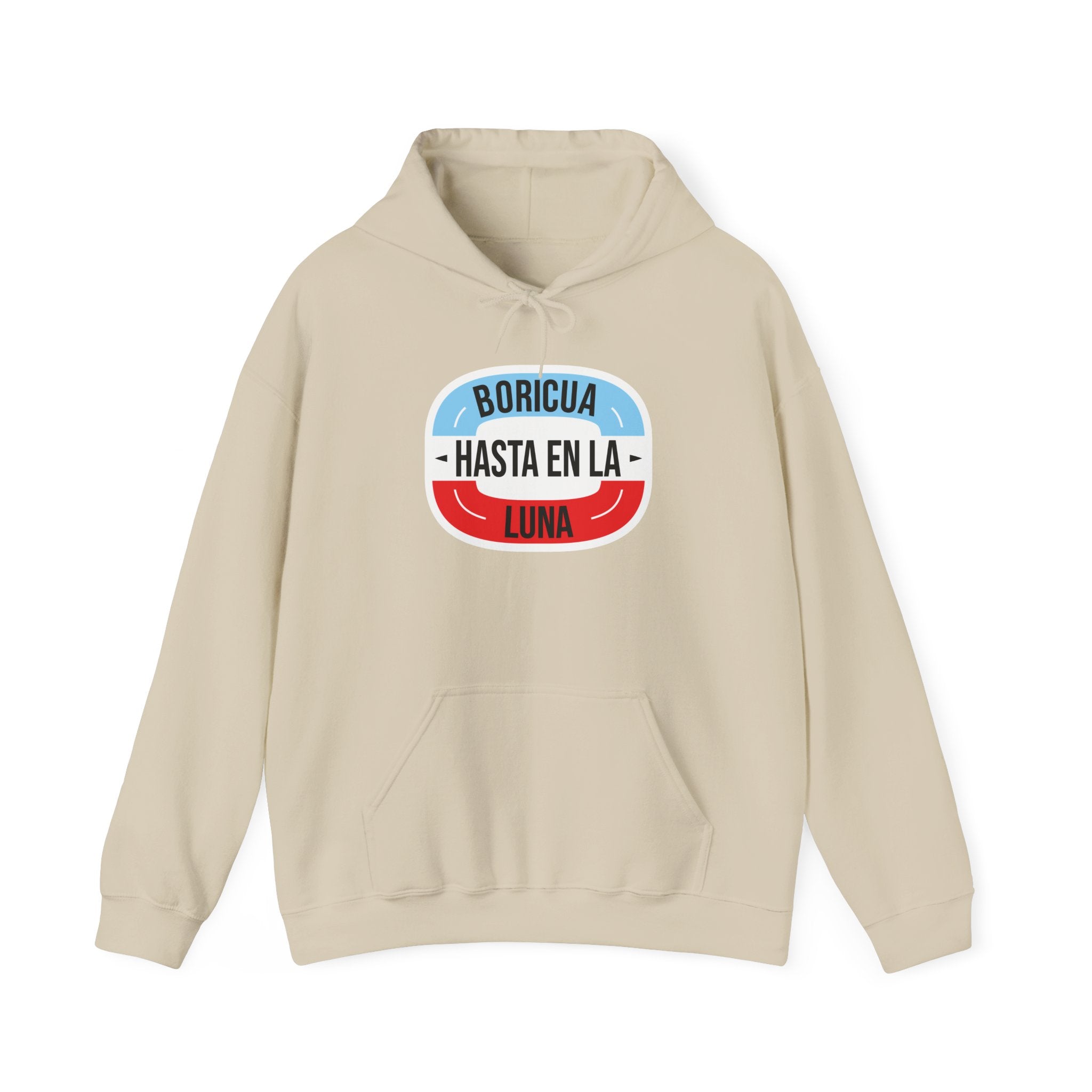 Boricua Hasta En La Luna Hoodie — Botanical Plant Lover Pullover