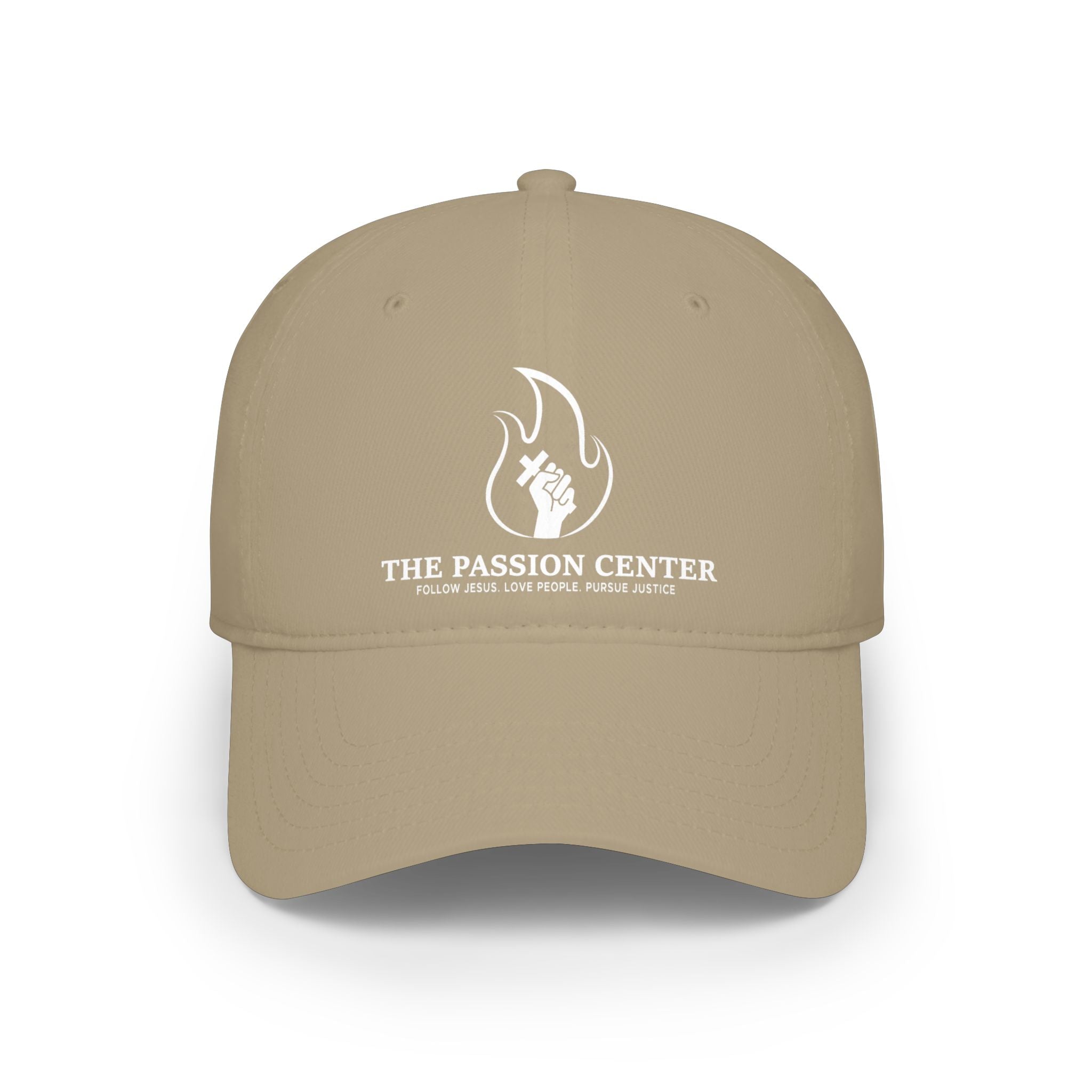 Passion Center Embroidered Low-Profile Baseball Cap