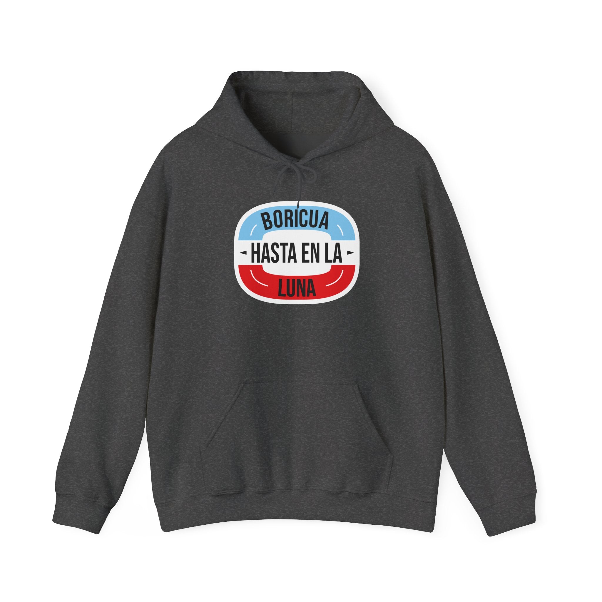 Boricua Hasta En La Luna Hoodie — Botanical Plant Lover Pullover
