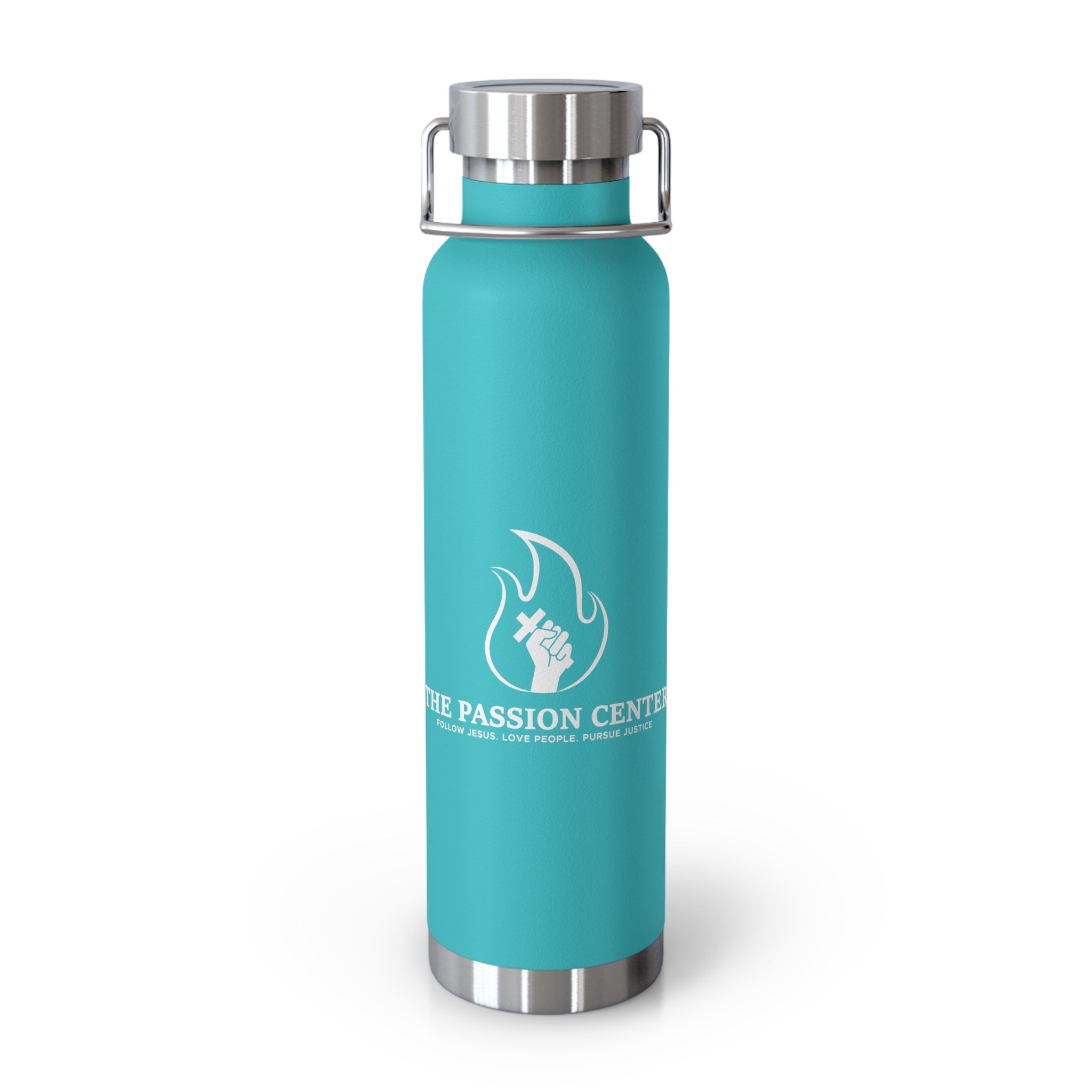 22oz Insulated Water Bottle — The Passion Center Eco Logo