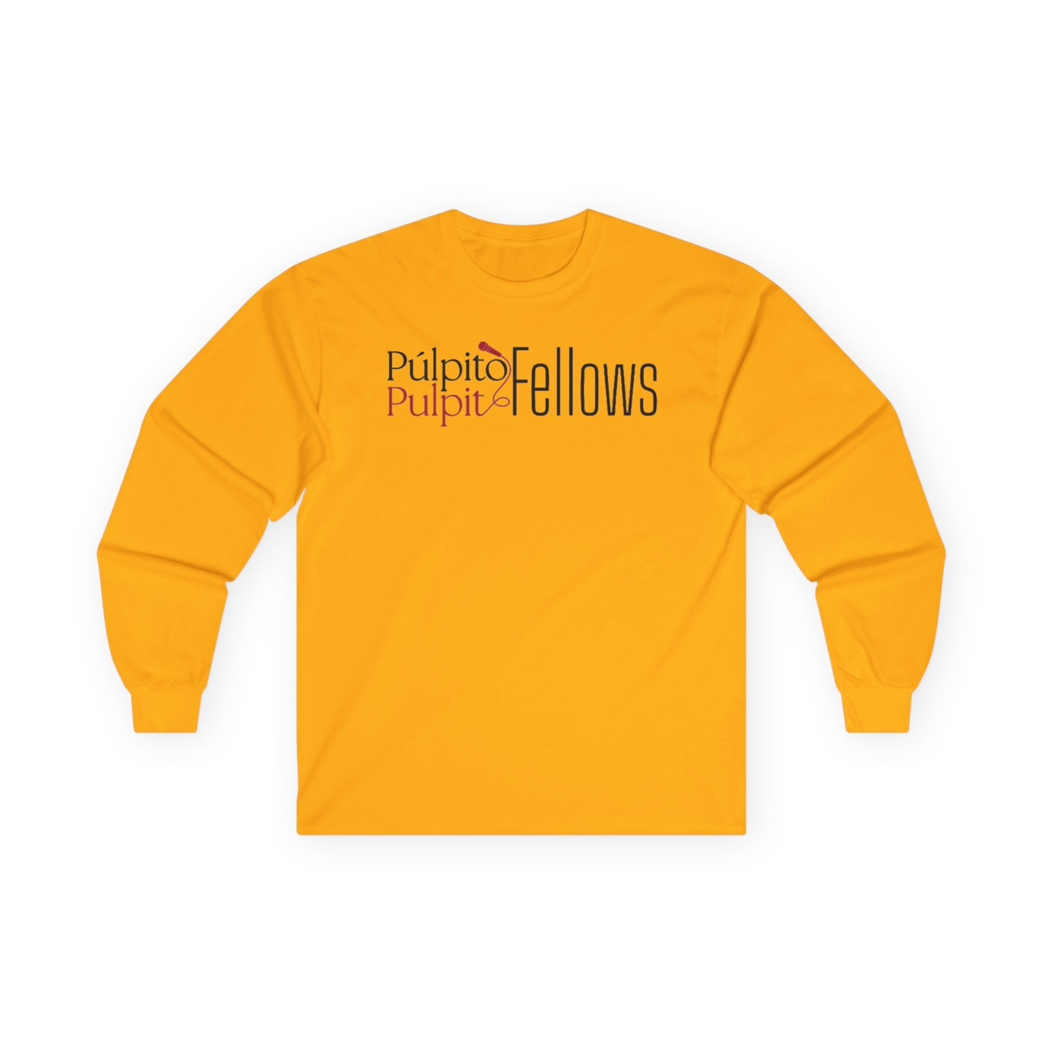 Pulpito Fellows Long Sleeve Tee — Minimalist Church Group Shirt