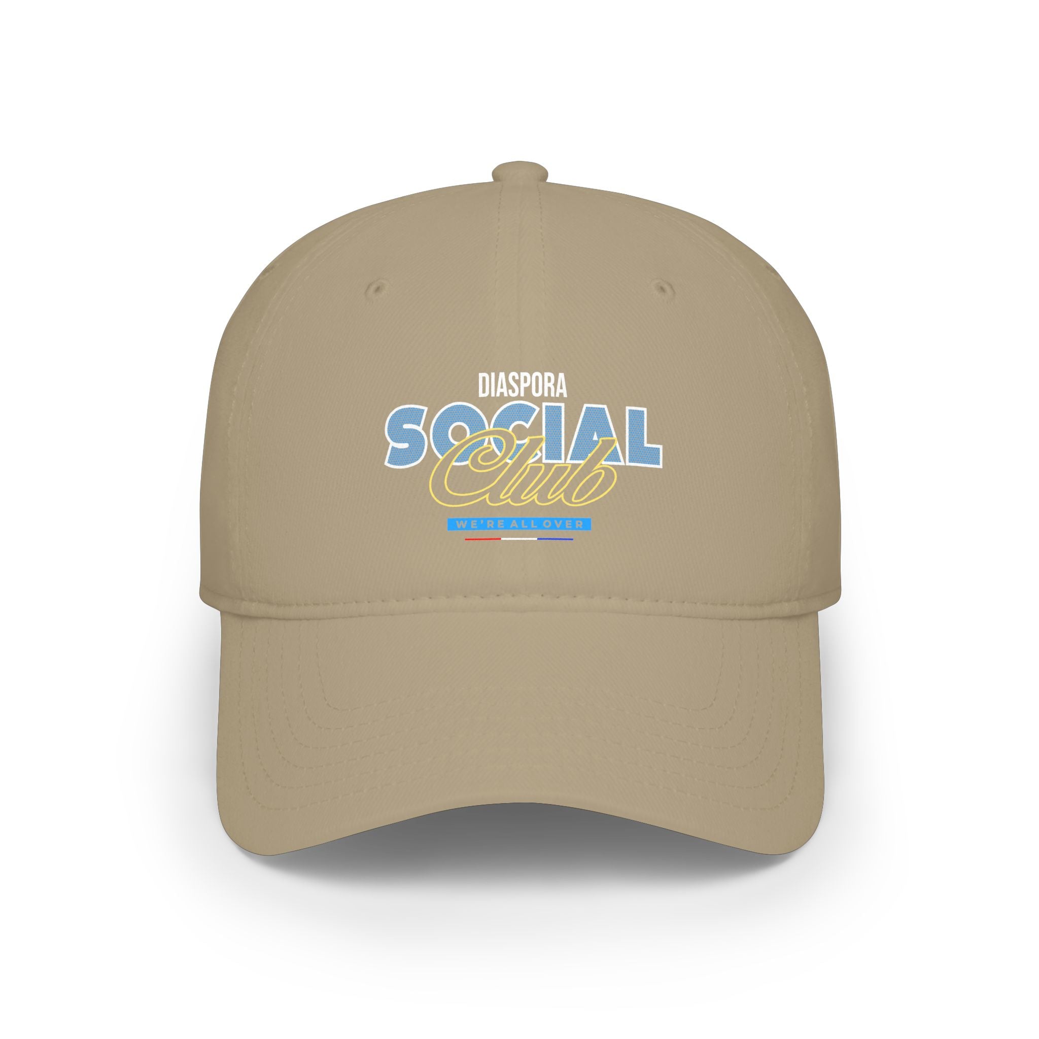 Diaspora Social Club Embroidered Low-Profile Baseball Cap
