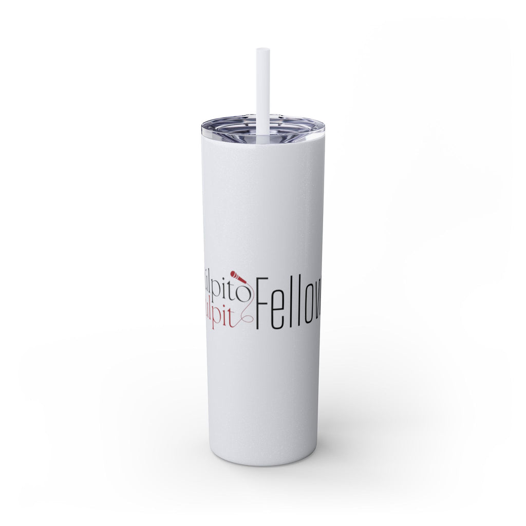 Skinny Tumbler - Púlpito Fellows Eco Logo 20oz Straw Cup
