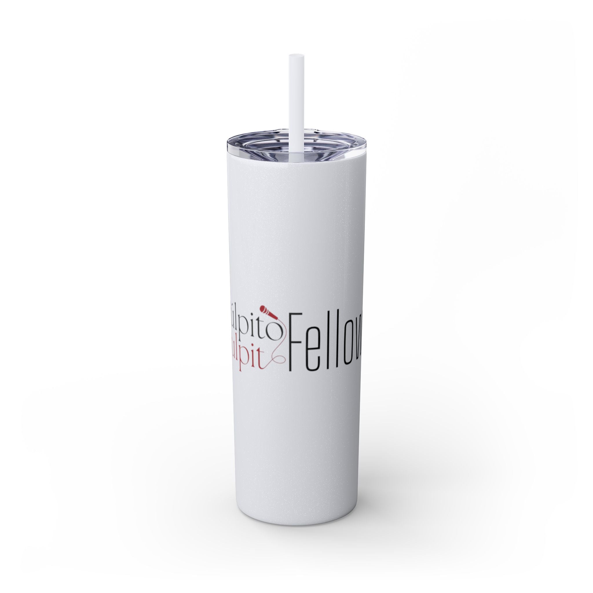 Skinny Tumbler - Púlpito Fellows Eco Logo 20oz Straw Cup