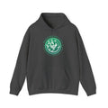 Passion2Plant Green Logo Hoodie — Botanical Plant Lover Pullover