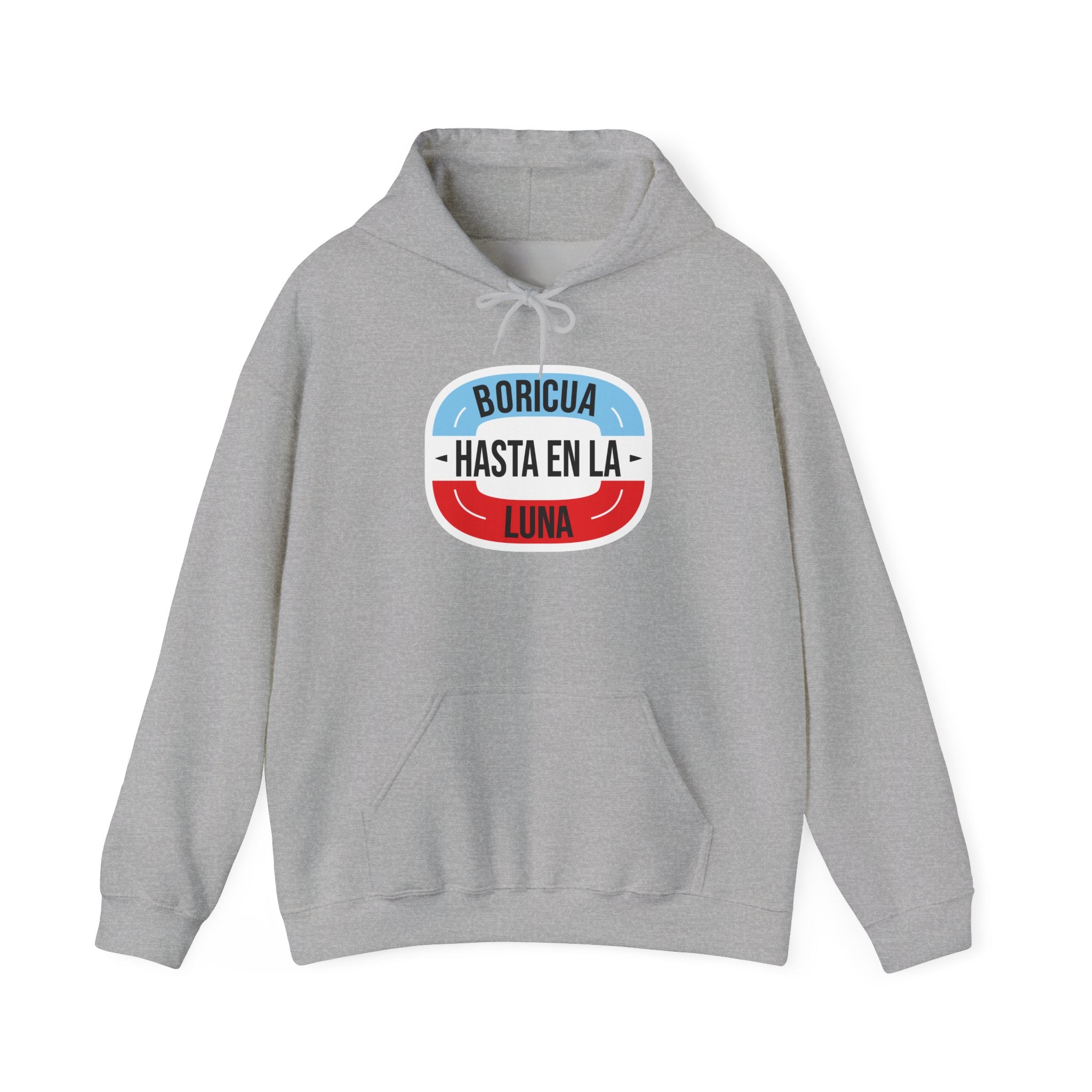 Boricua Hasta En La Luna Hoodie — Botanical Plant Lover Pullover