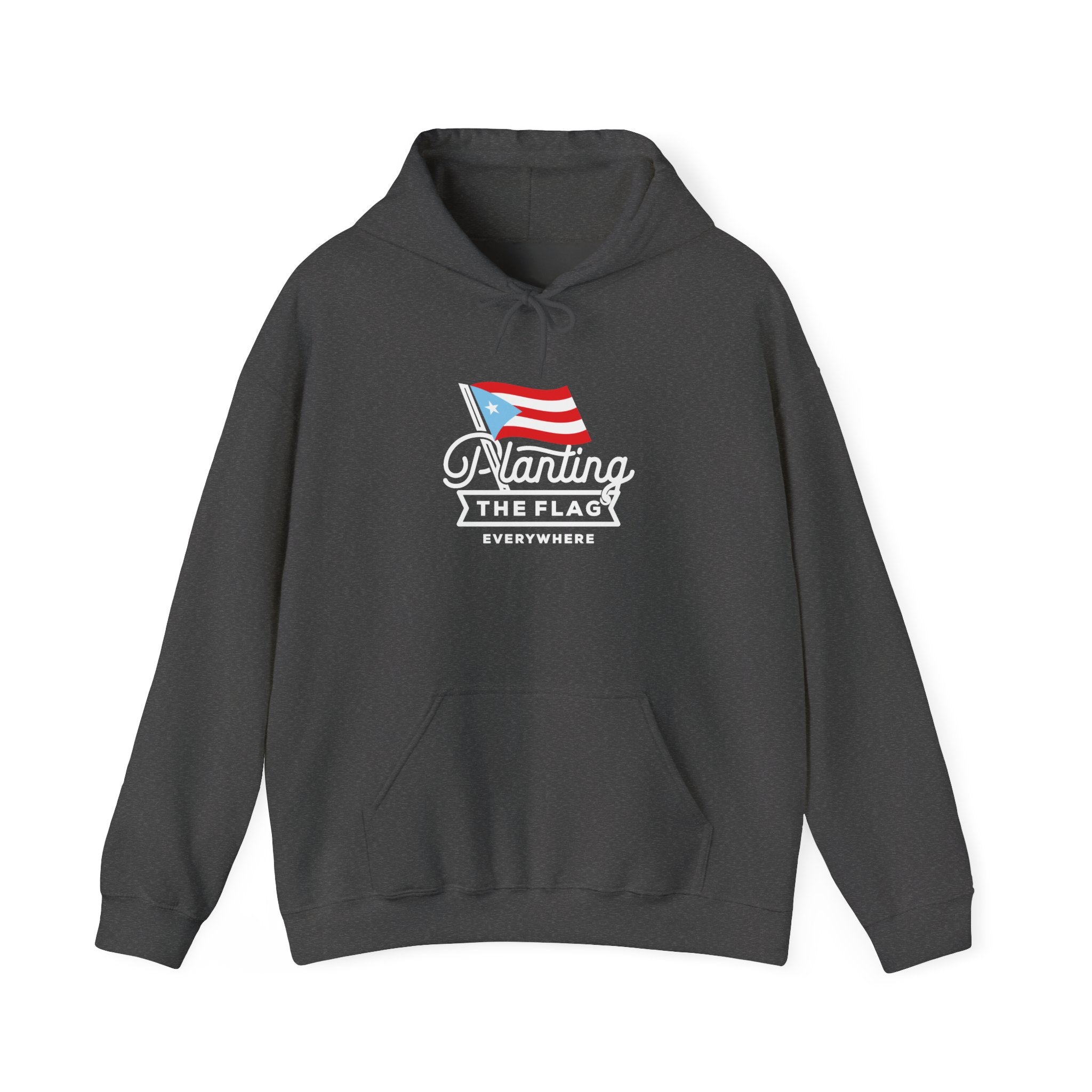 Planting the Flag Hoodie — Botanical Plant Lover Pullover