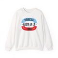 Boricua Hasta En La Luna Crewneck Sweatshirt — Minimal Church Ministry Logo