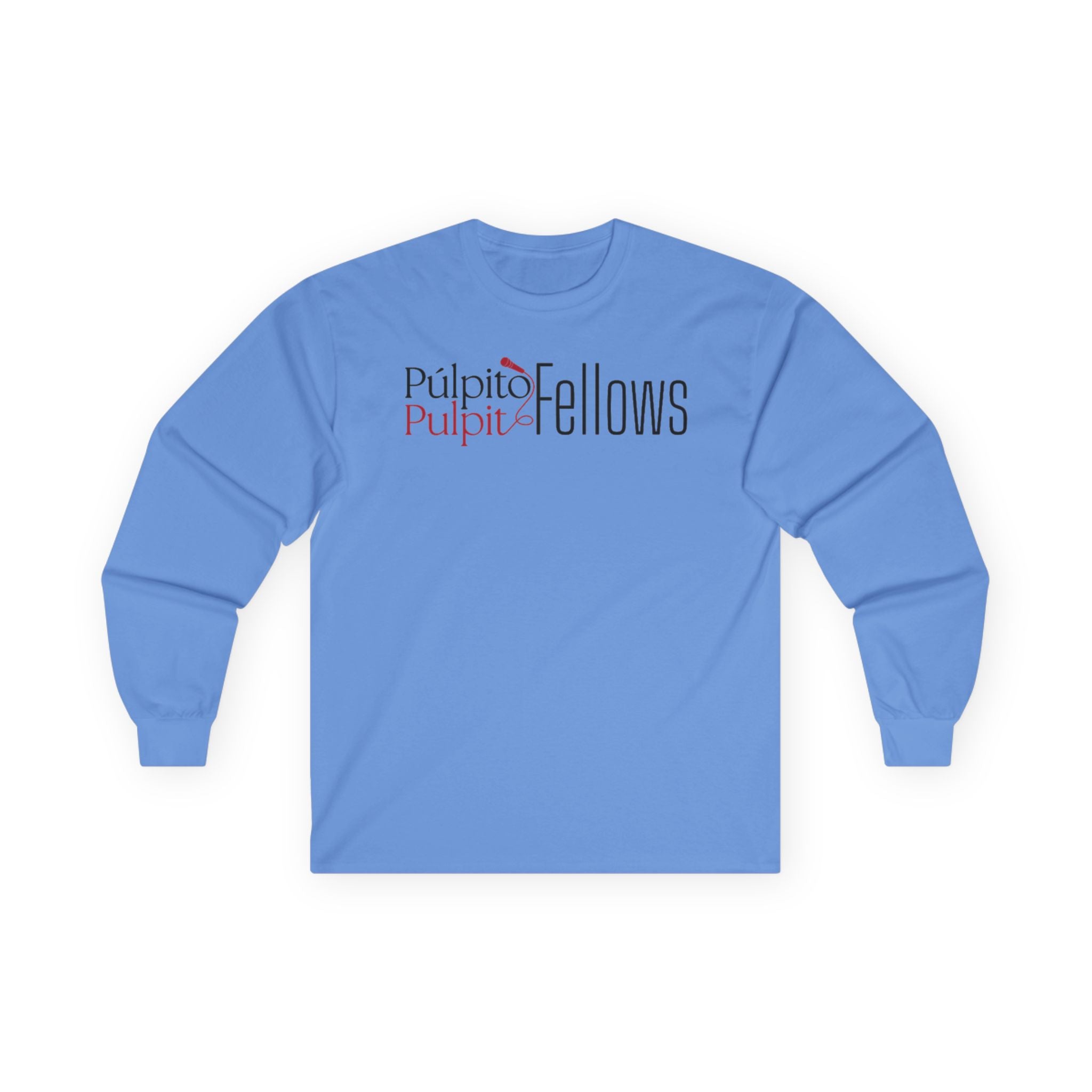 Pulpito Fellows Long Sleeve Tee — Minimalist Church Group Shirt