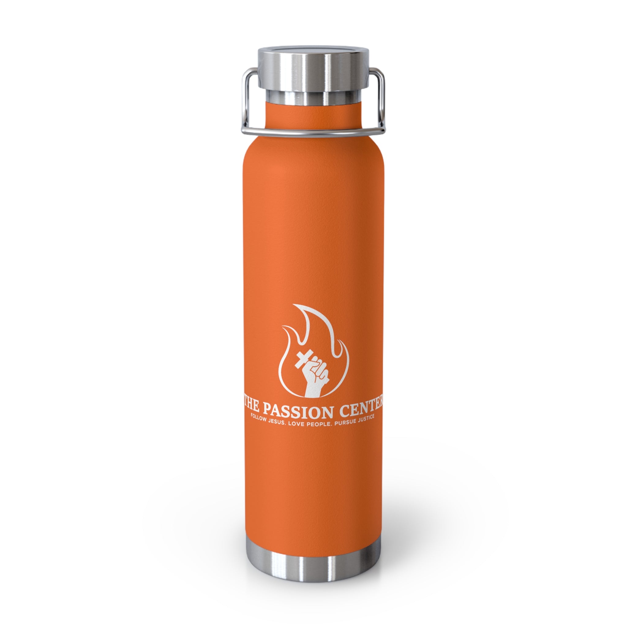 22oz Insulated Water Bottle — The Passion Center Eco Logo