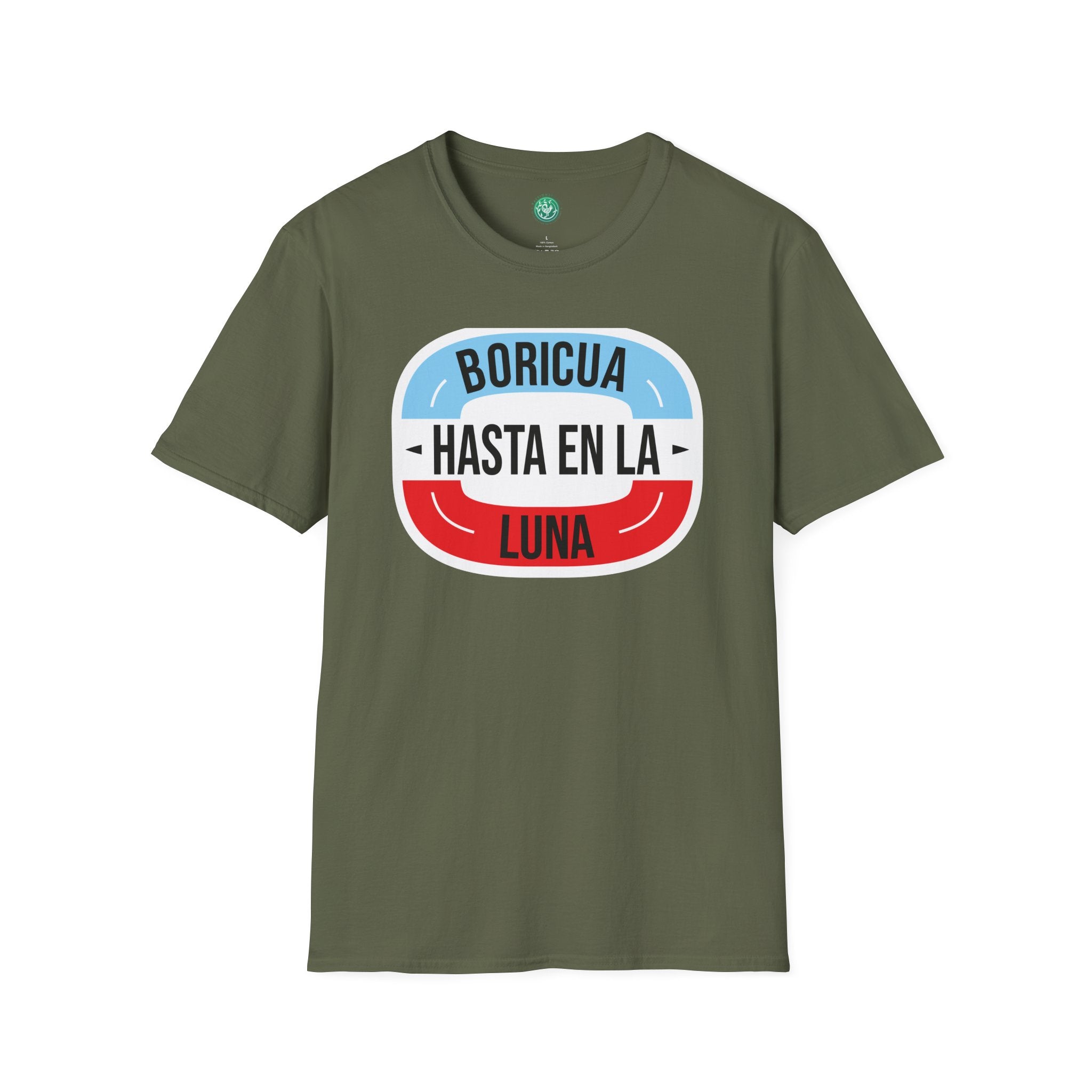 Boricua Hasta en la Luna T-Shirt