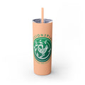 Skinny Tumbler - Passion2Plant Green Eco Logo 20oz Straw Cup
