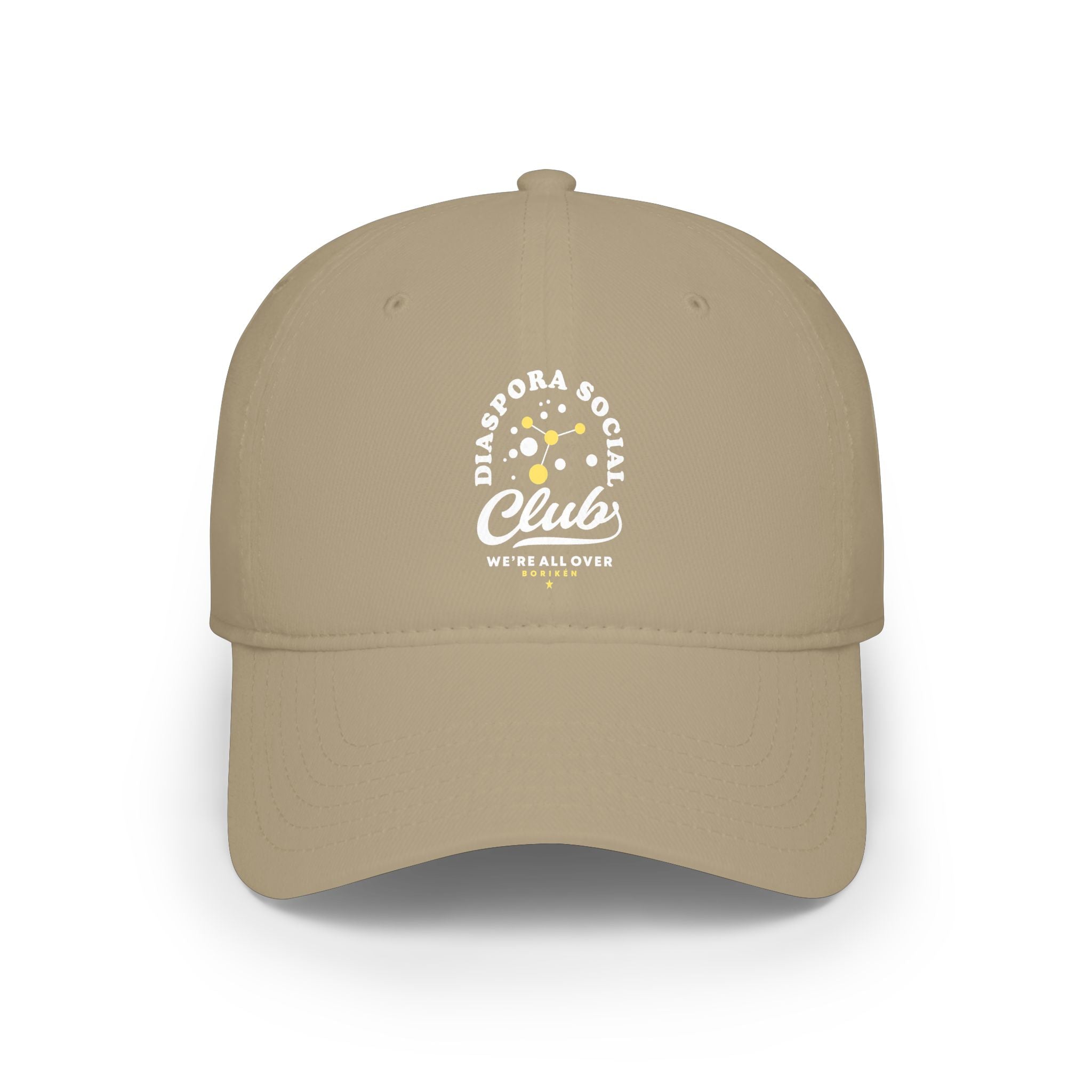 Diaspora Embroidered Low-Profile Baseball Cap