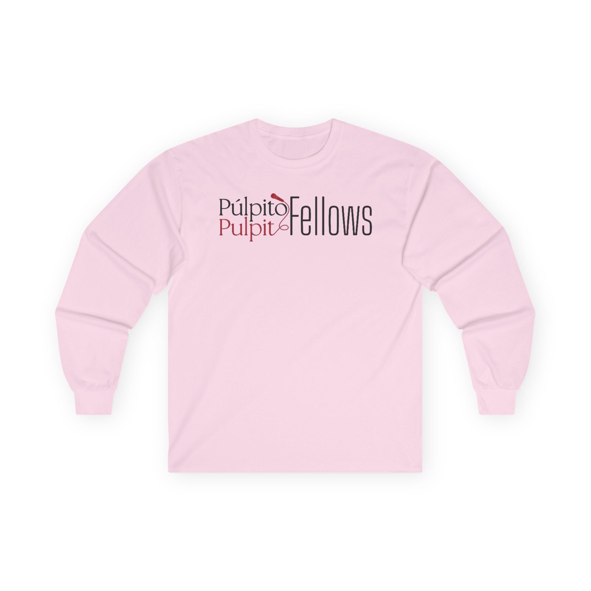 Pulpito Fellows Long Sleeve Tee — Minimalist Church Group Shirt