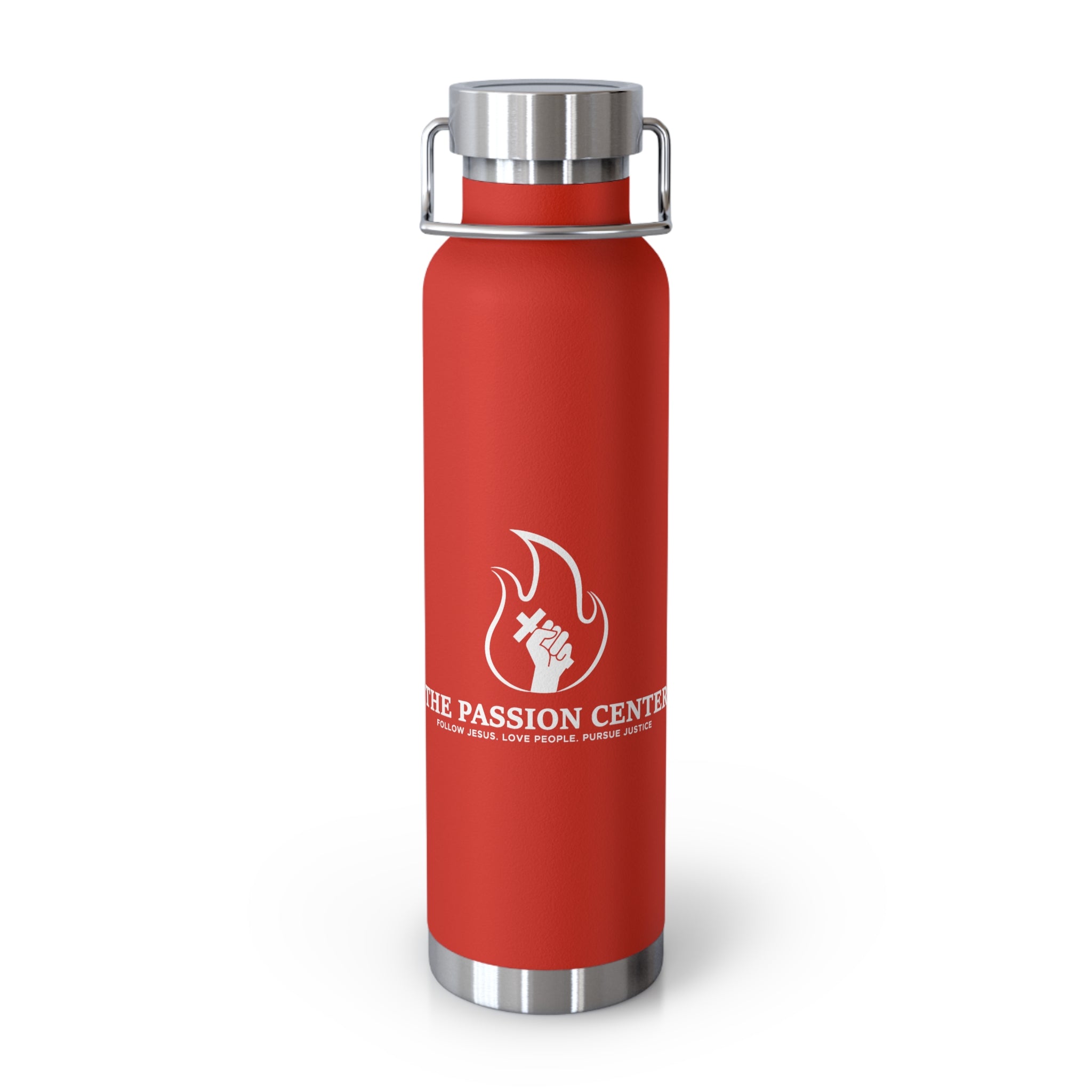 22oz Insulated Water Bottle — The Passion Center Eco Logo