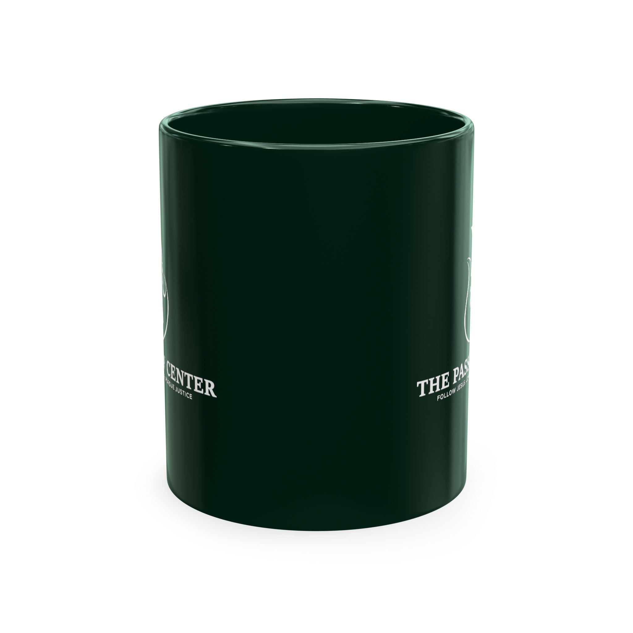 Ceramic Mug — "The Passion Center" Eco Coffee Cup