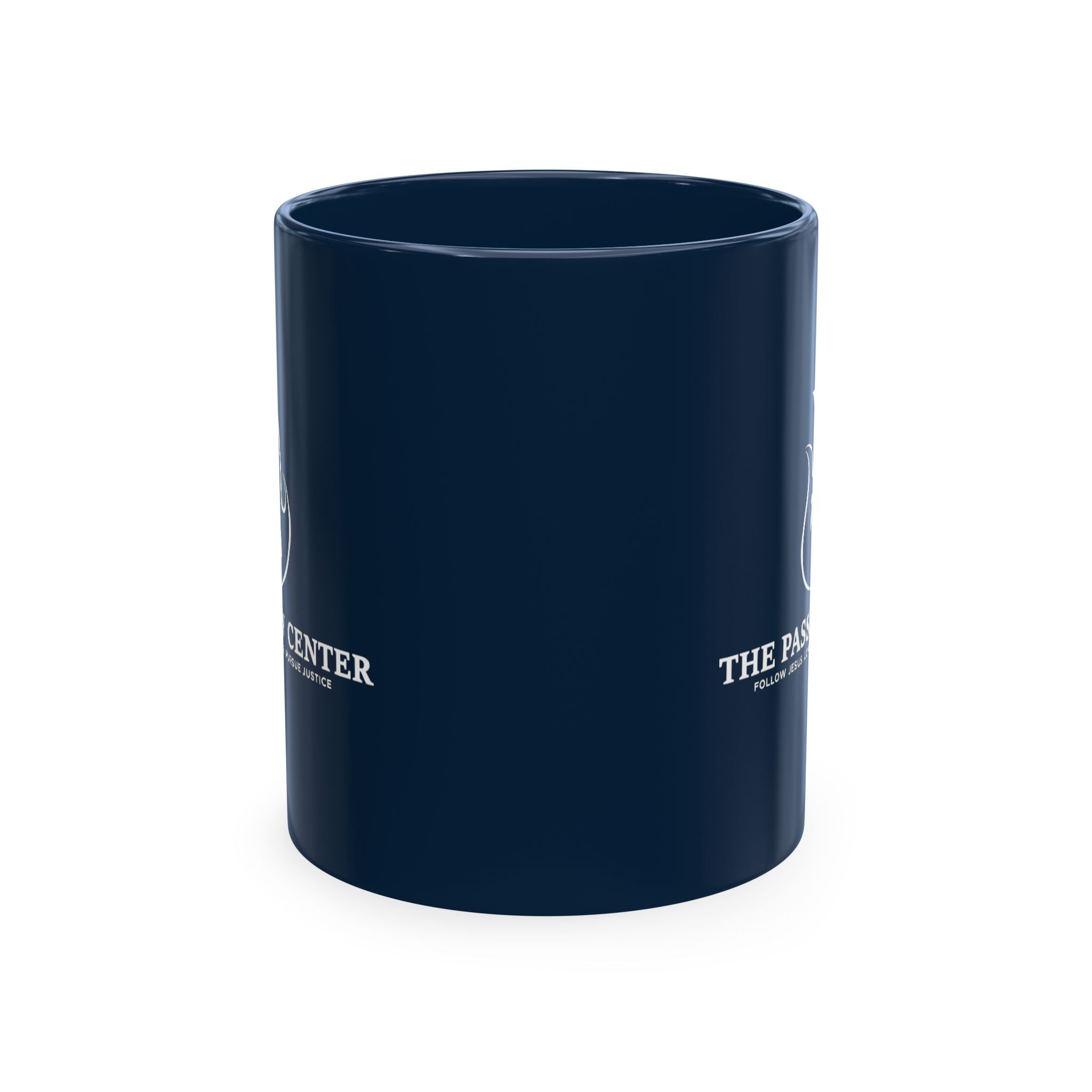 Ceramic Mug — "The Passion Center" Eco Coffee Cup