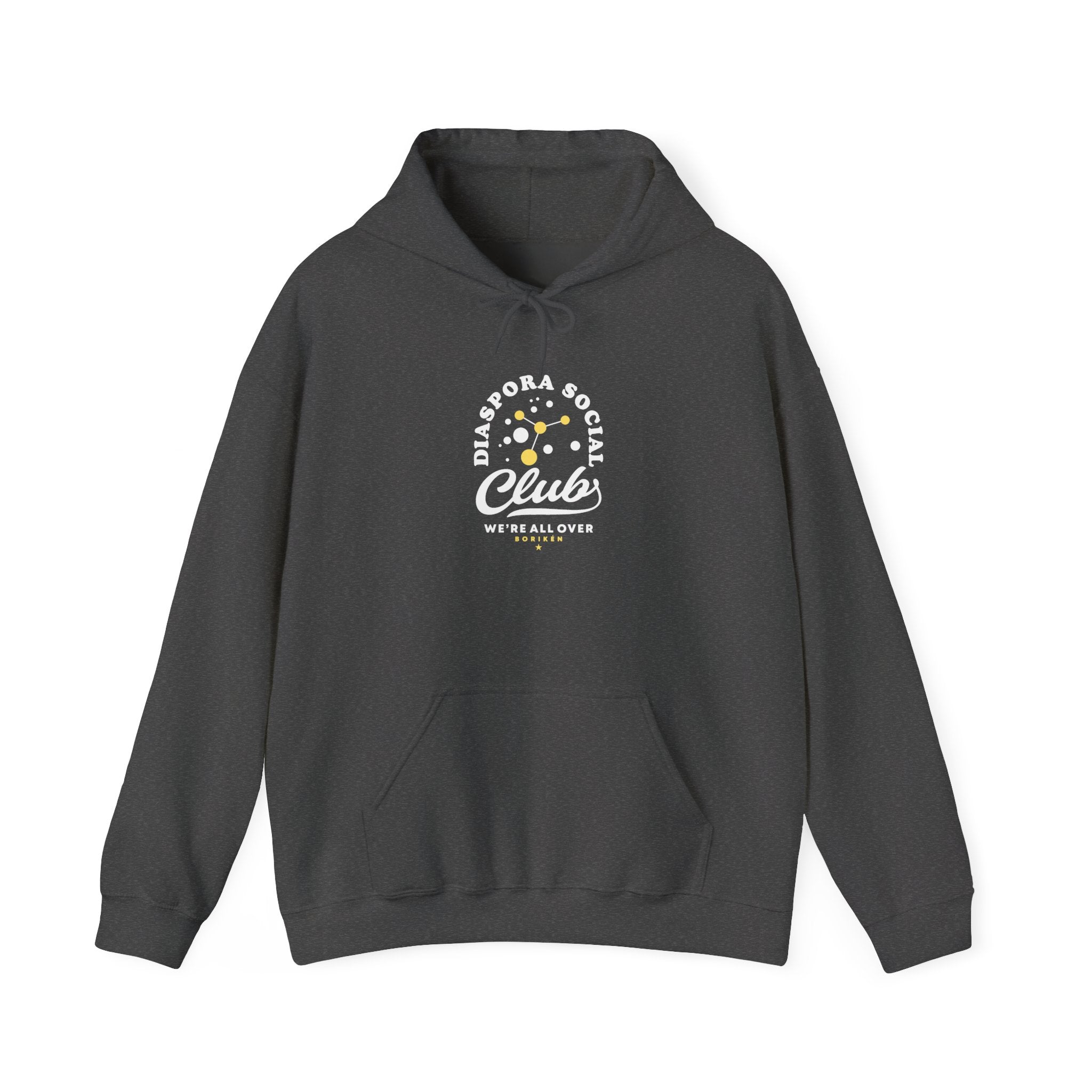 Diaspora Social Club Hoodie — Botanical Plant Lover Pullover