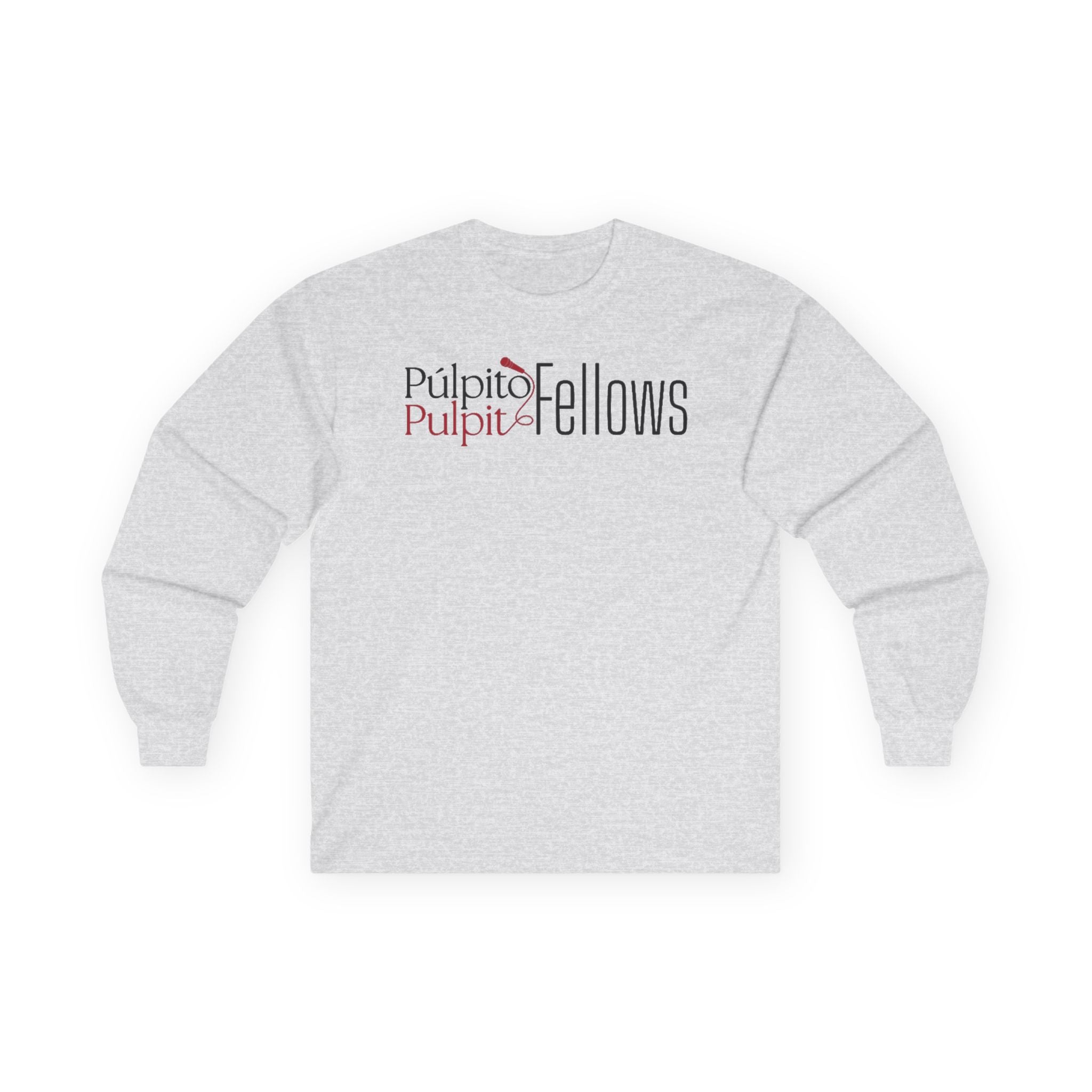 Pulpito Fellows Long Sleeve Tee — Minimalist Church Group Shirt
